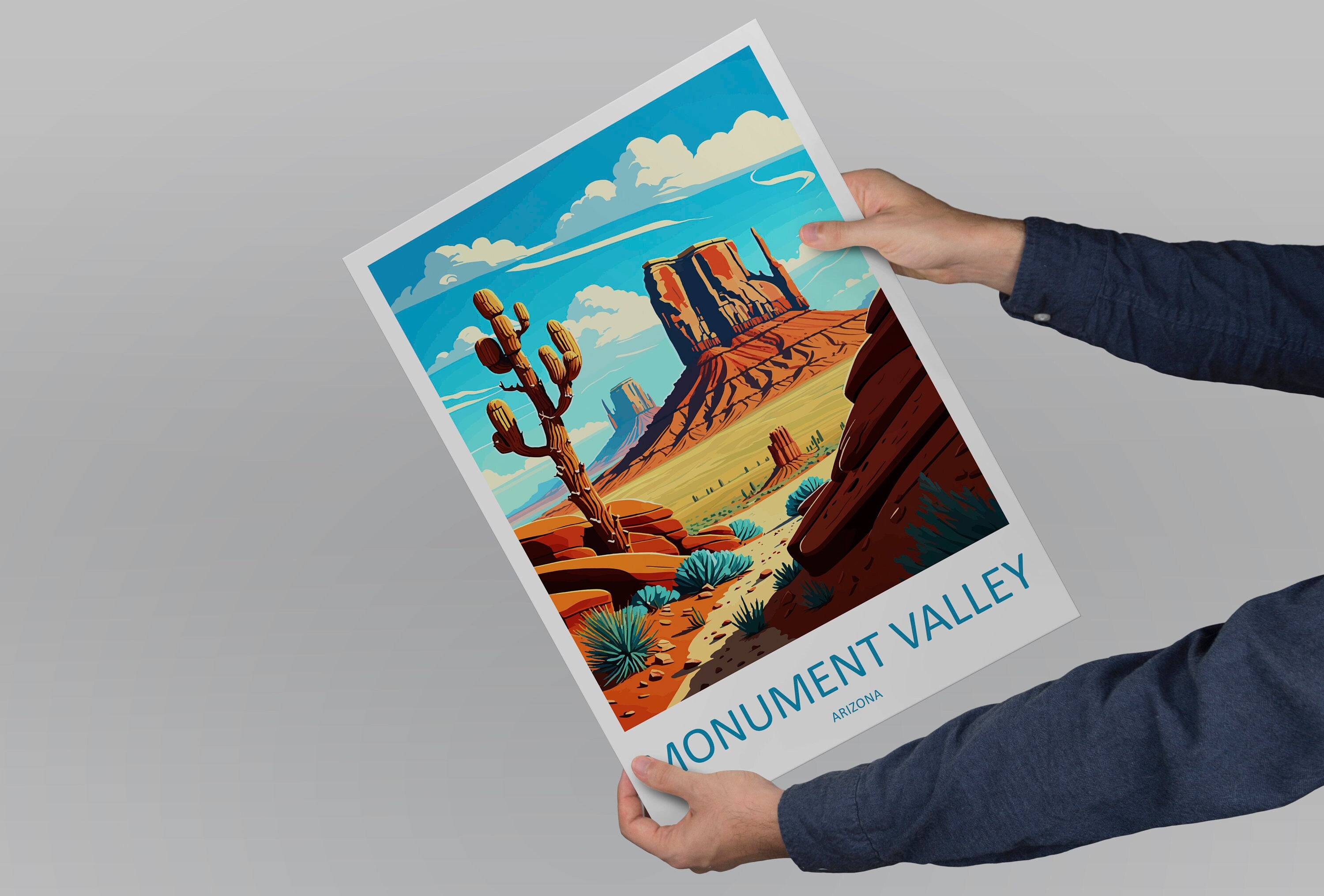 Monument Valley Travel Print