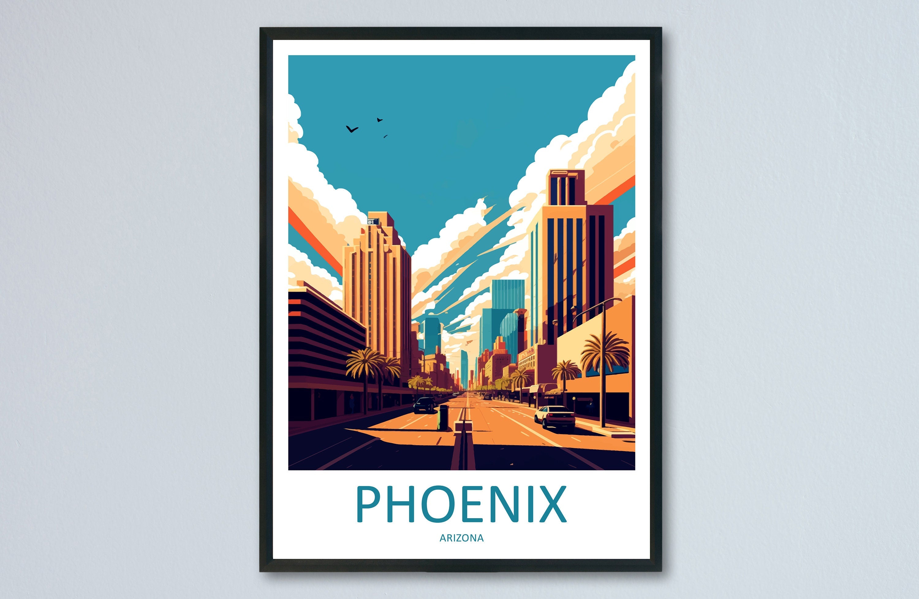 Phoenix Travel Print