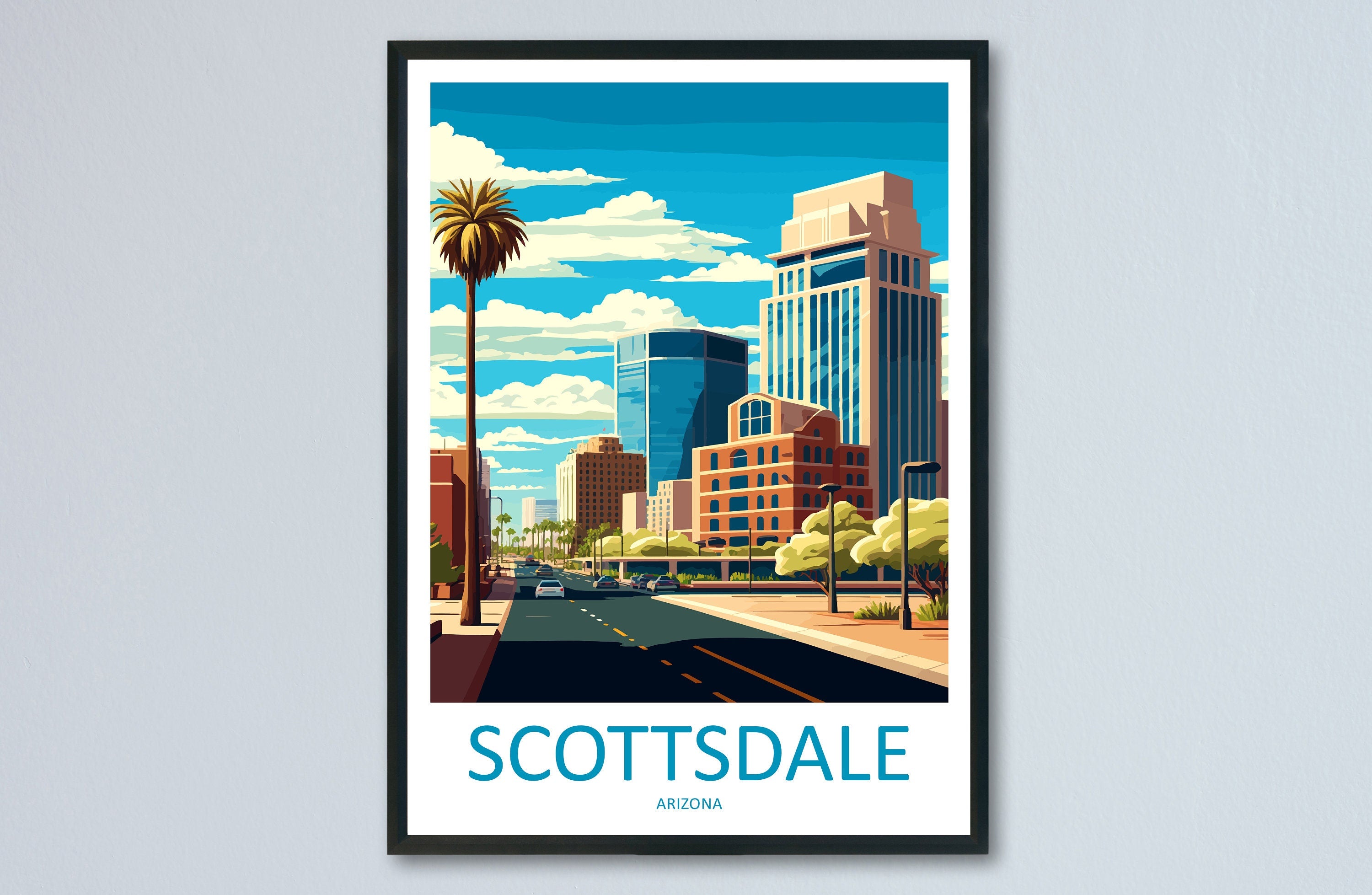 Scottsdale Travel Print