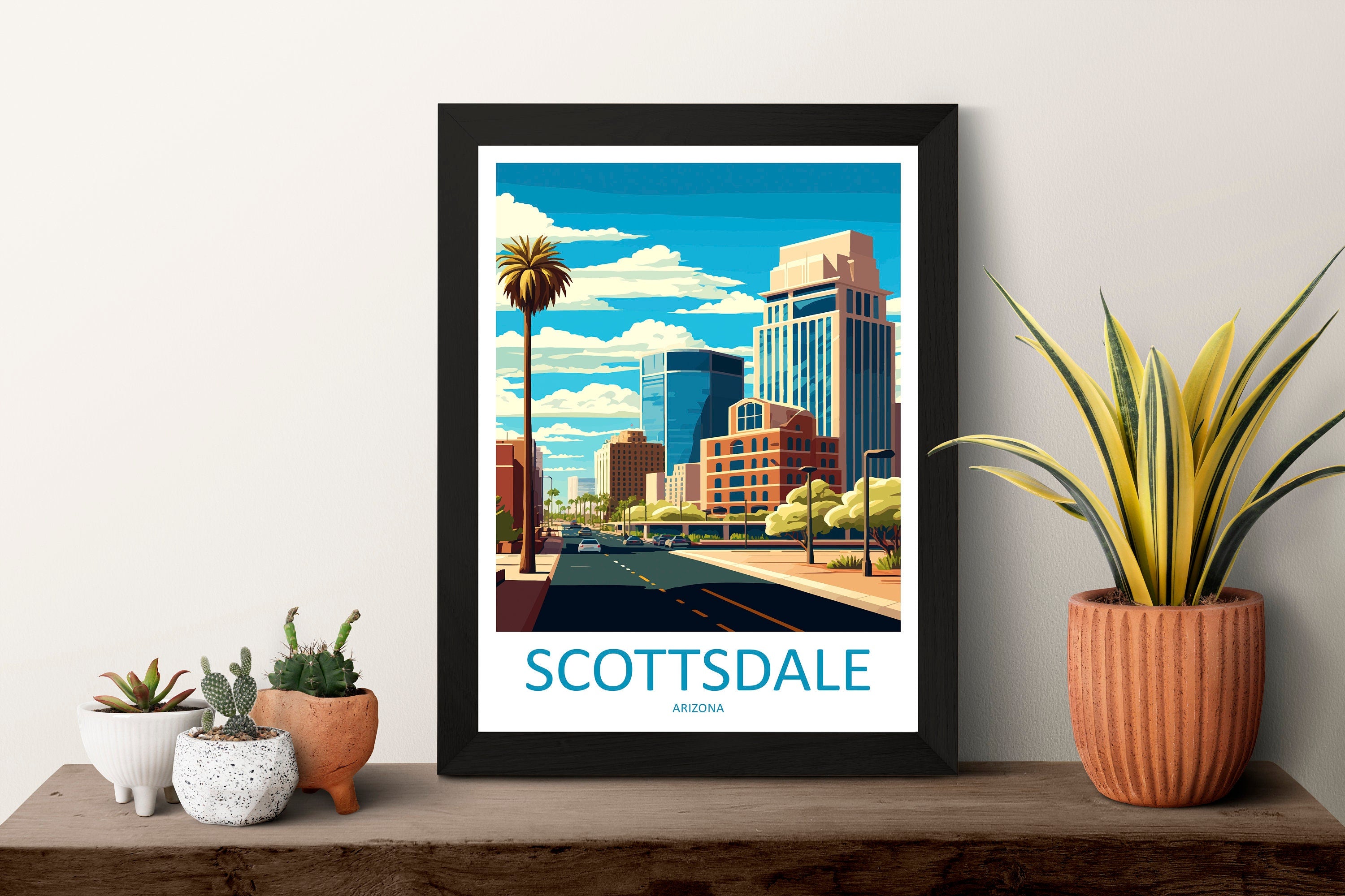 Scottsdale Travel Print