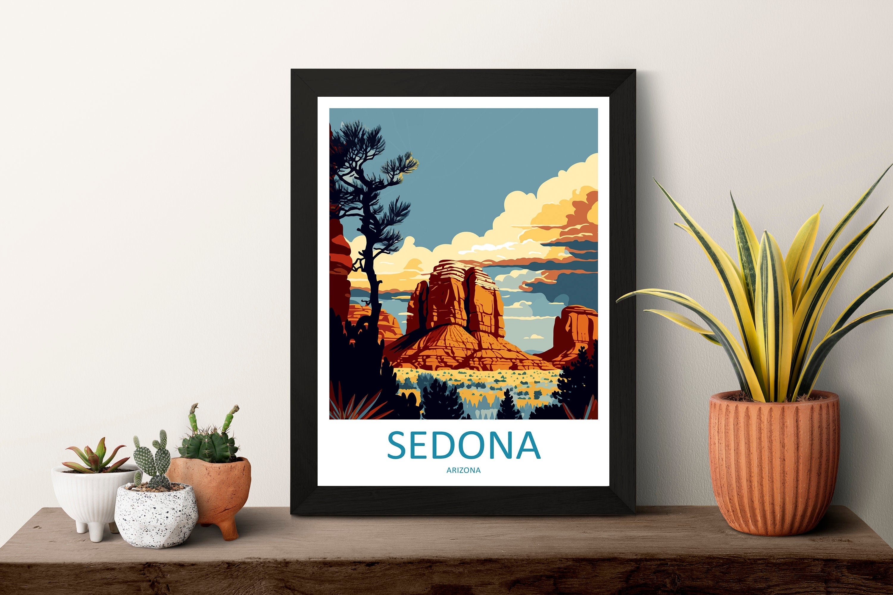 Sedona Travel Print