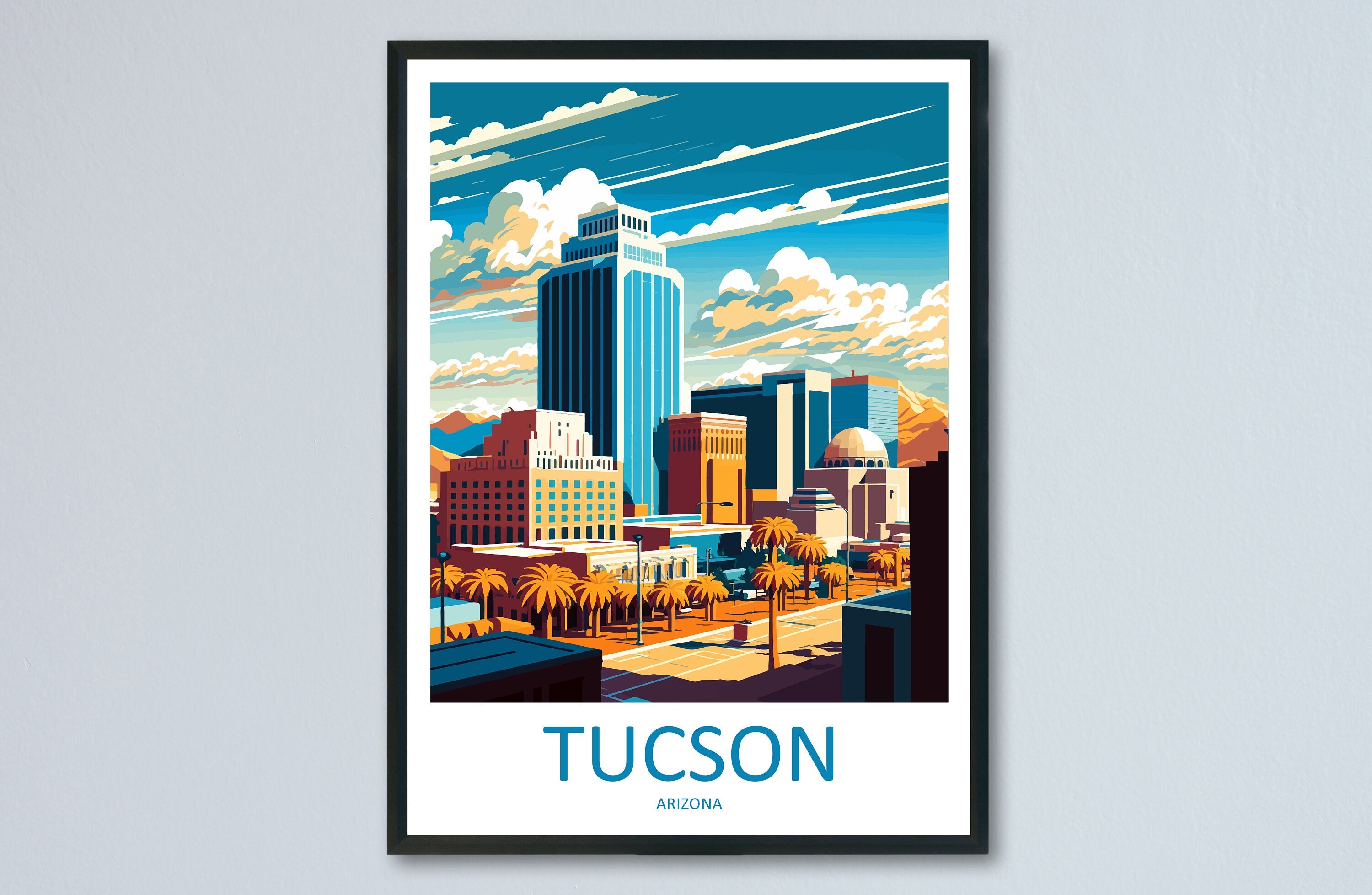 Tucson Travel Print