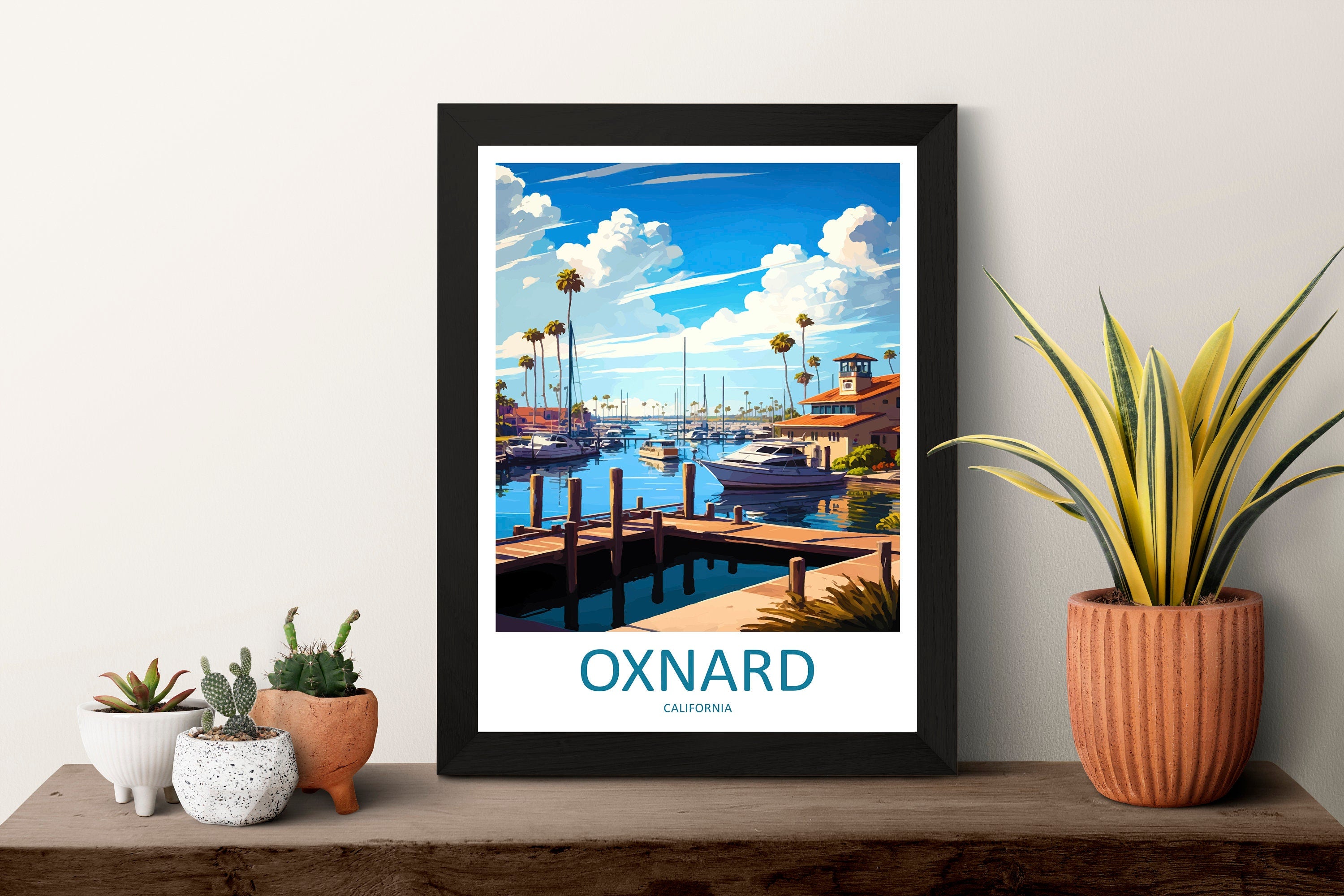 Oxnard Travel Print