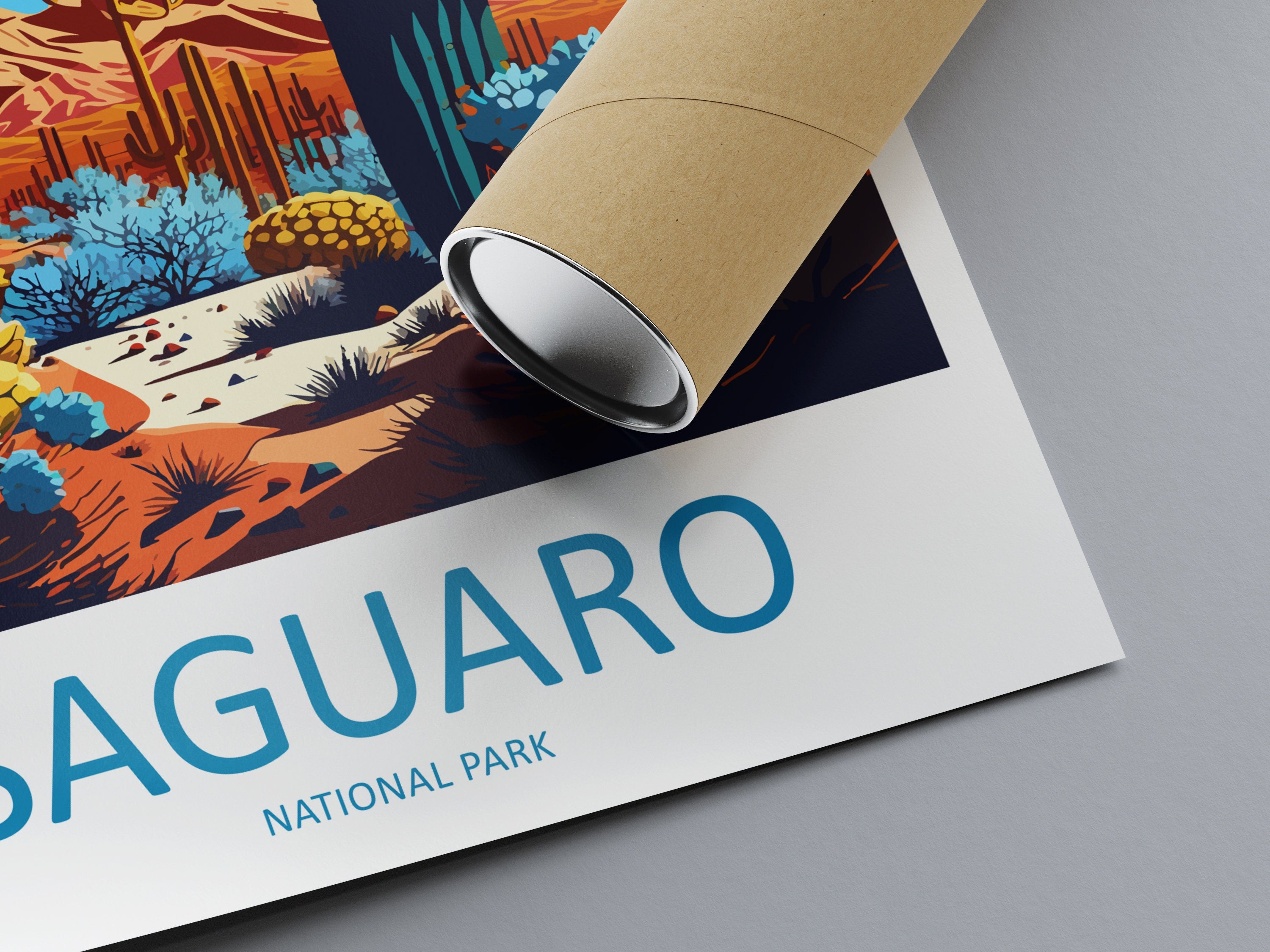 Saguaro National Park Travel Print