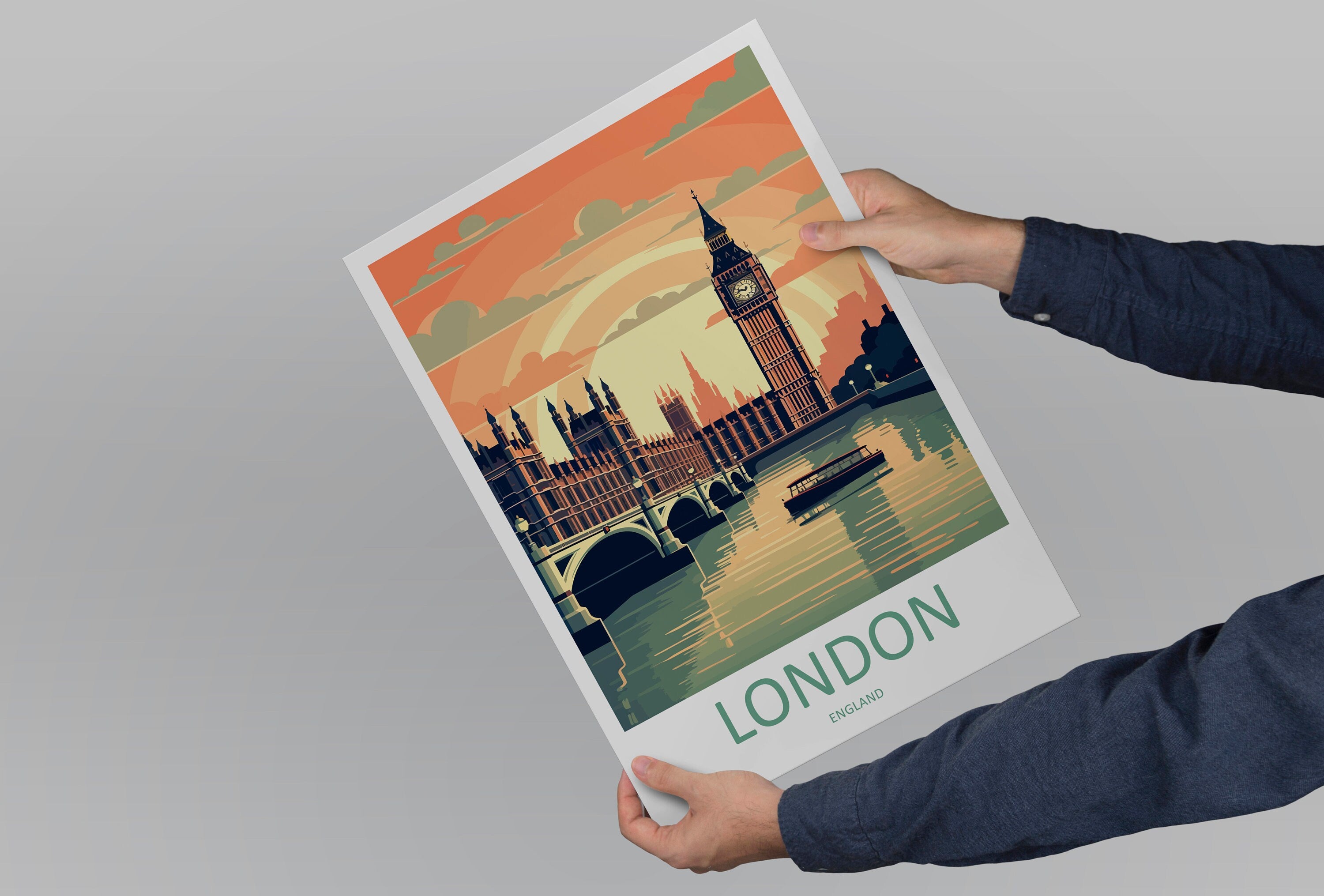 London Travel Print