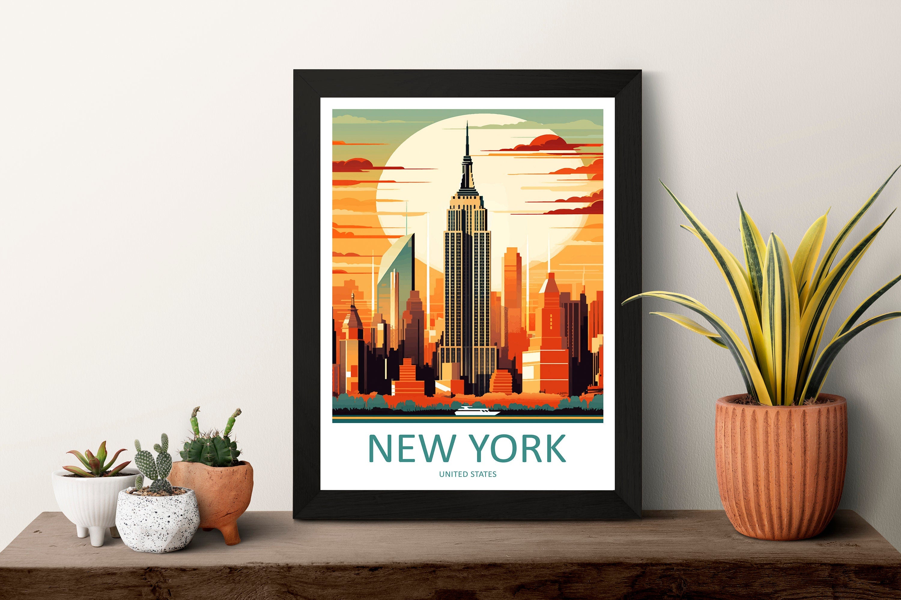 New York Travel Print