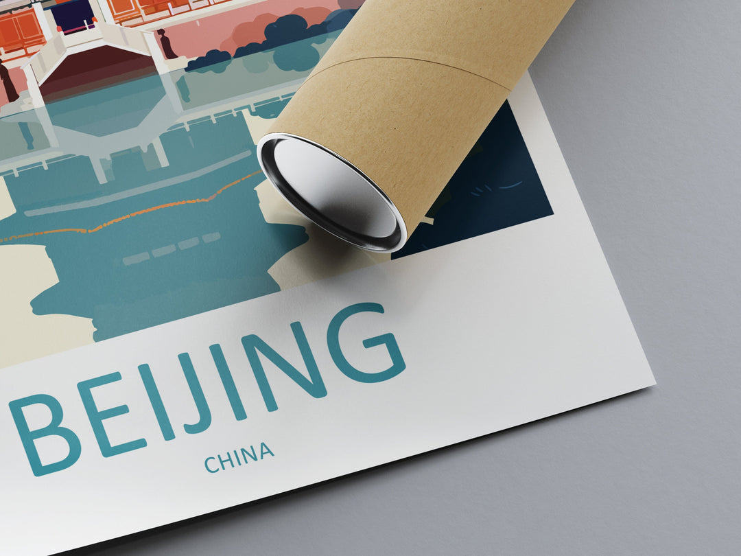 Beijing Travel Print Wall Art Beijing Wall Hanging Home Décor Gift Beijing Art Lovers China Beijing Art Gift Lover Print