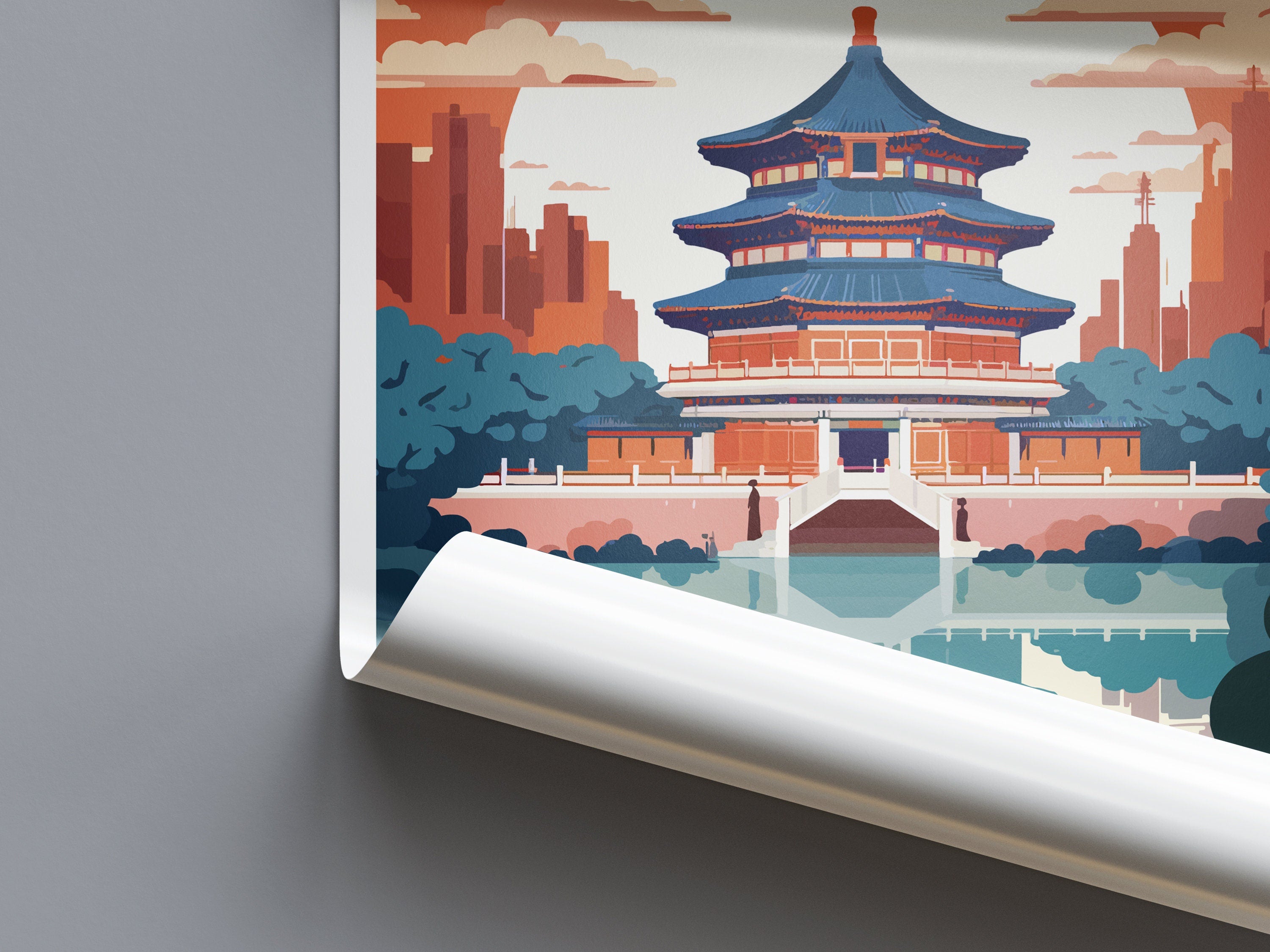 Beijing Travel Print