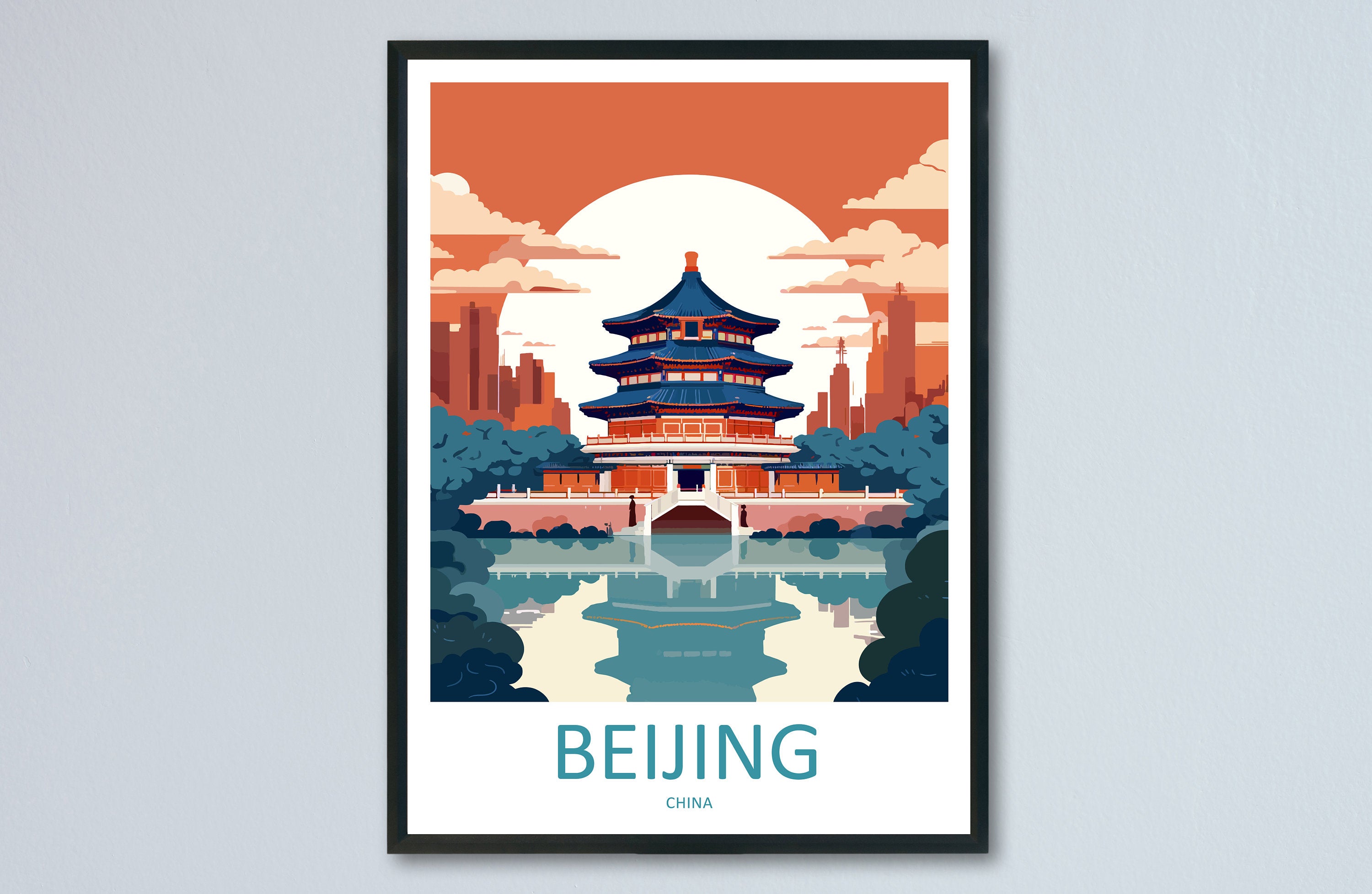 Beijing Travel Print