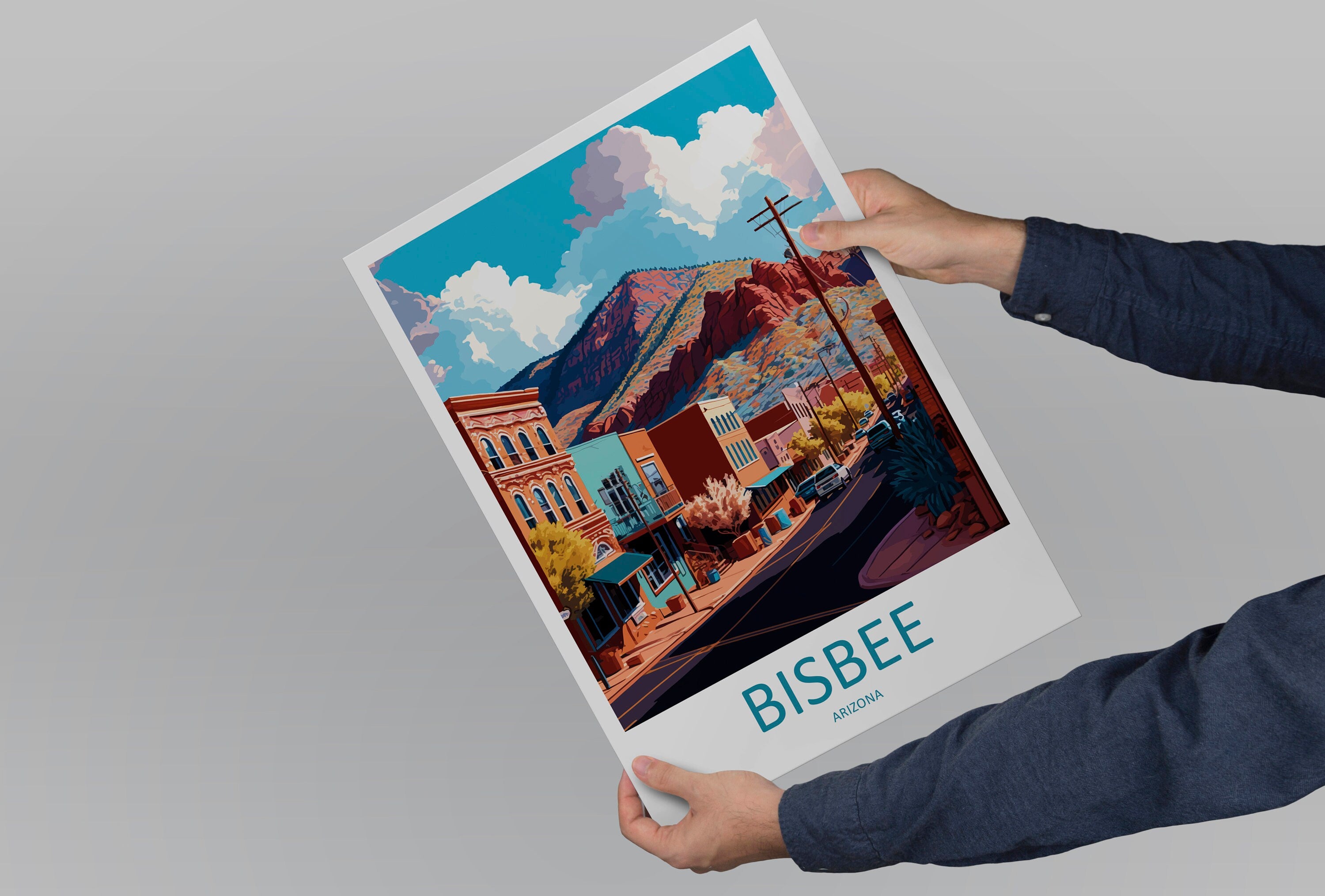 Bisbee Travel Print