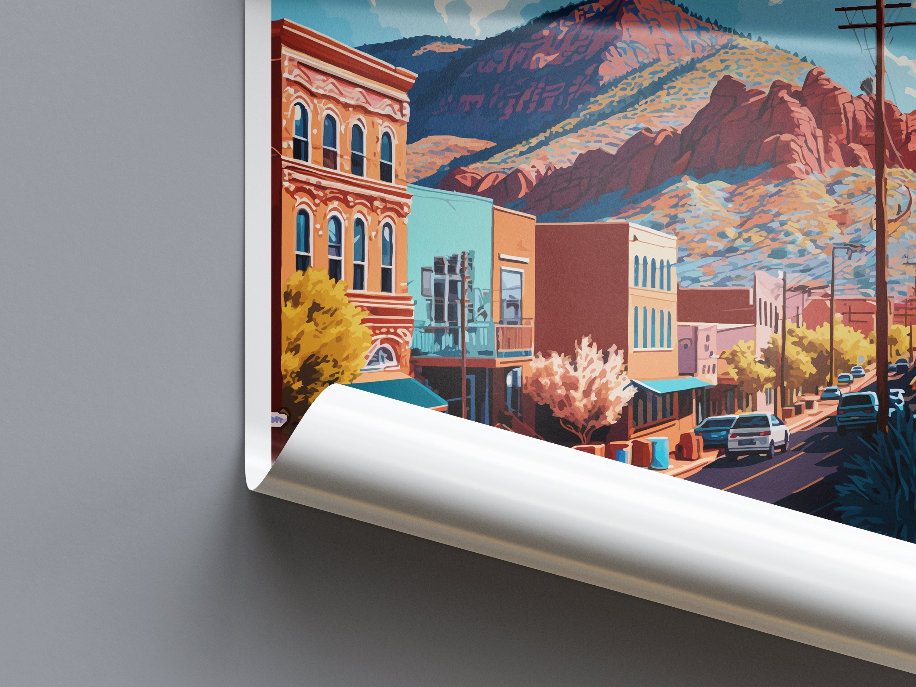 Bisbee Travel Print