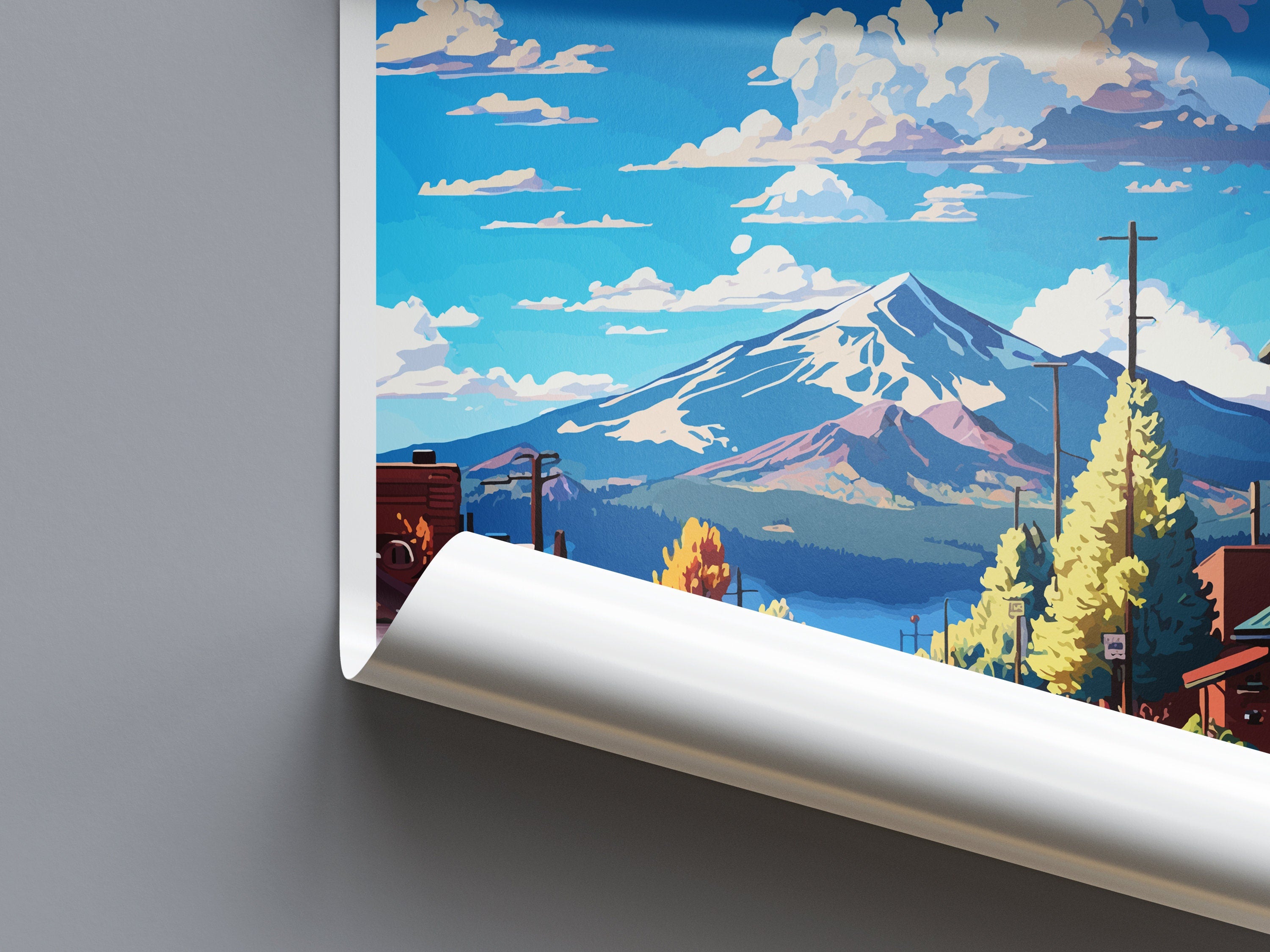 Flagstaff Travel Print