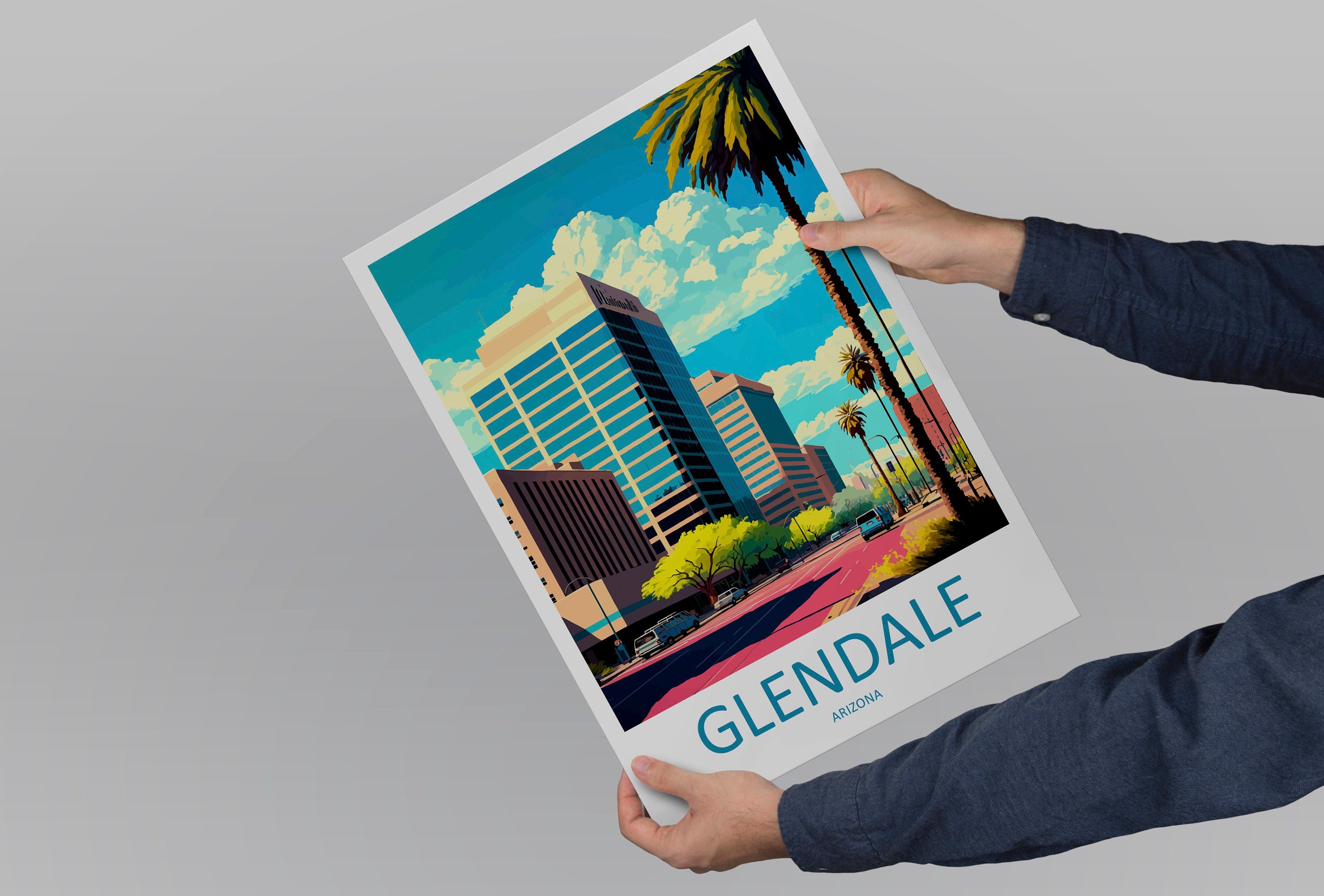 Glendale Travel Print