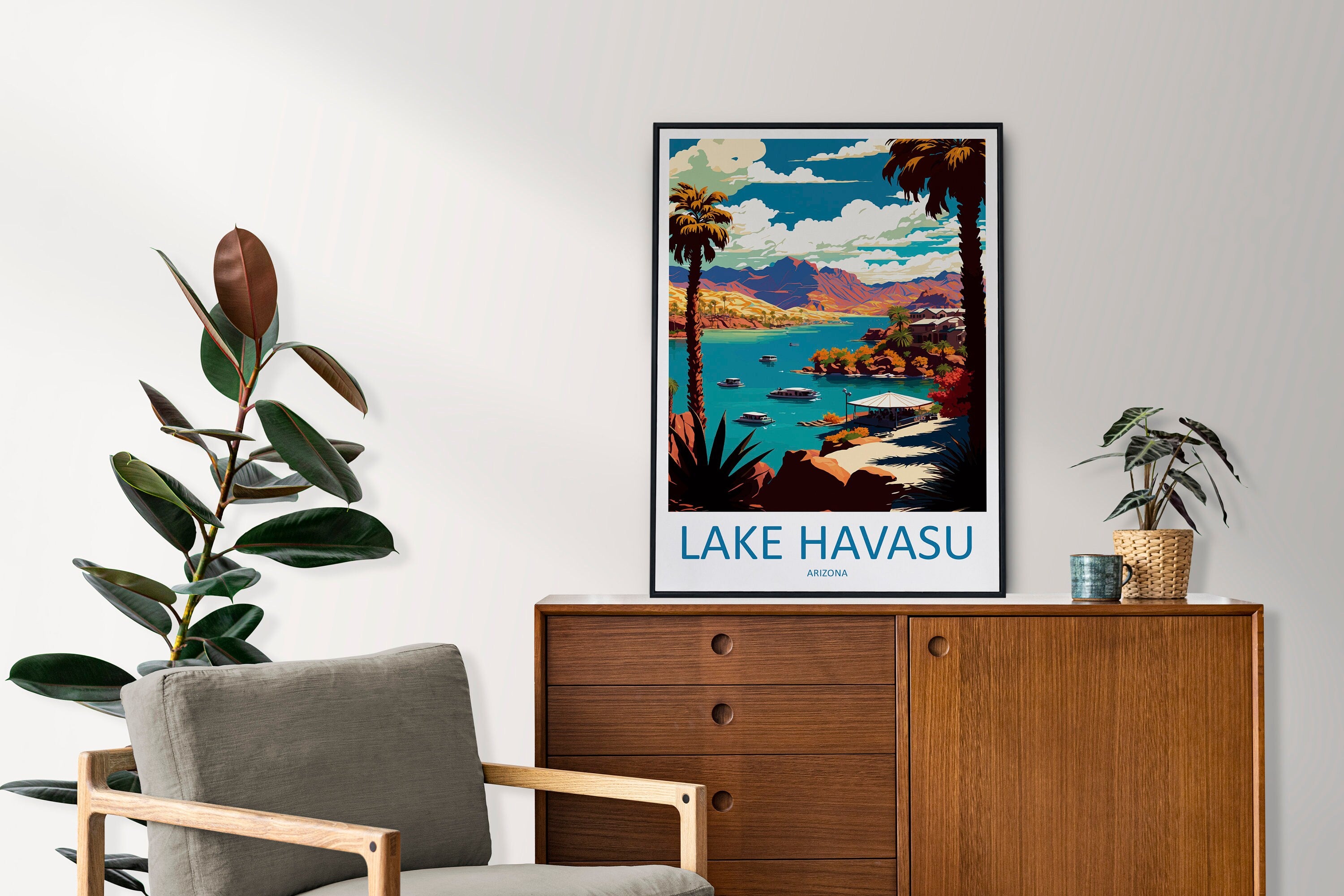 Lake Havasu Travel Print