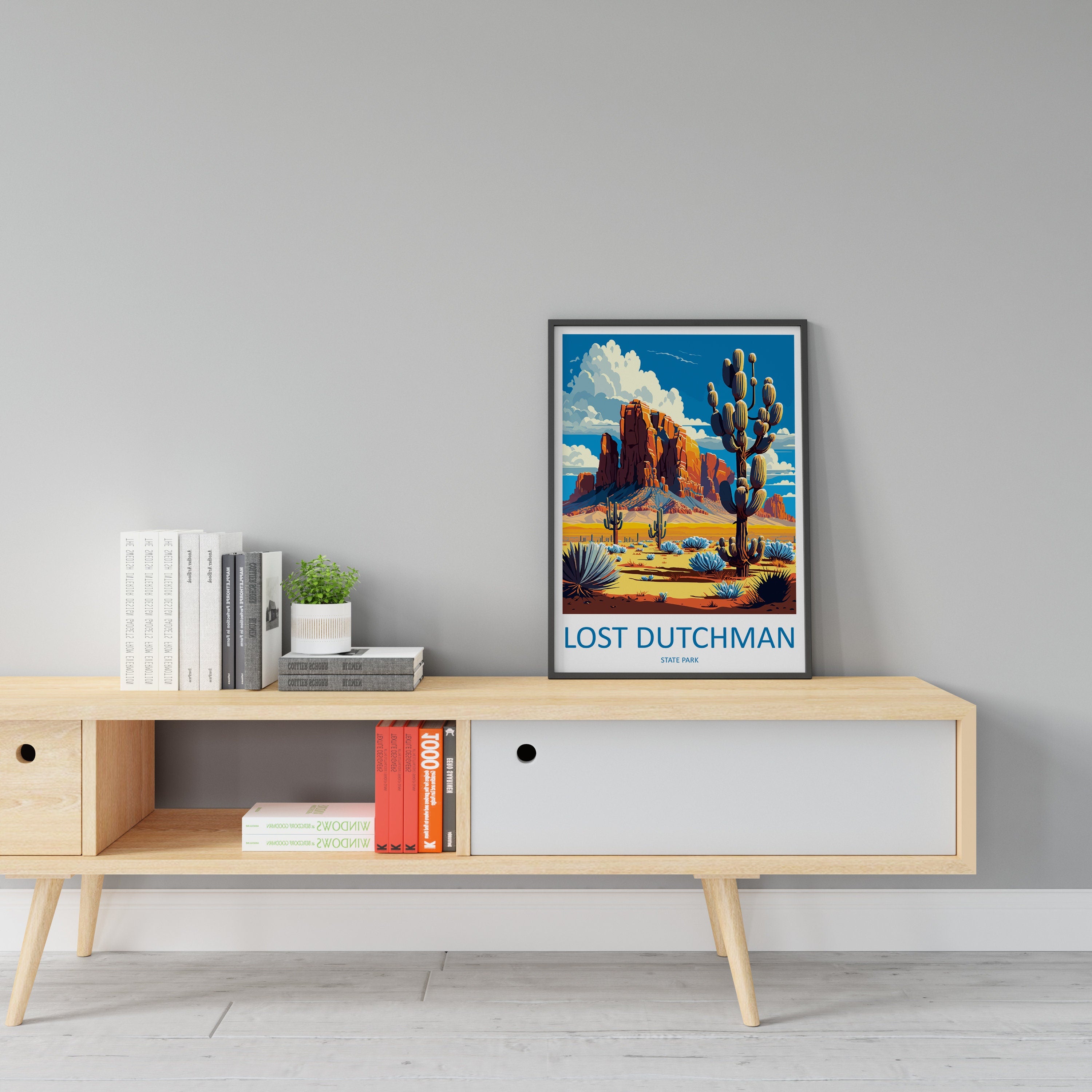 Lost Dutchman State Park Travel Print