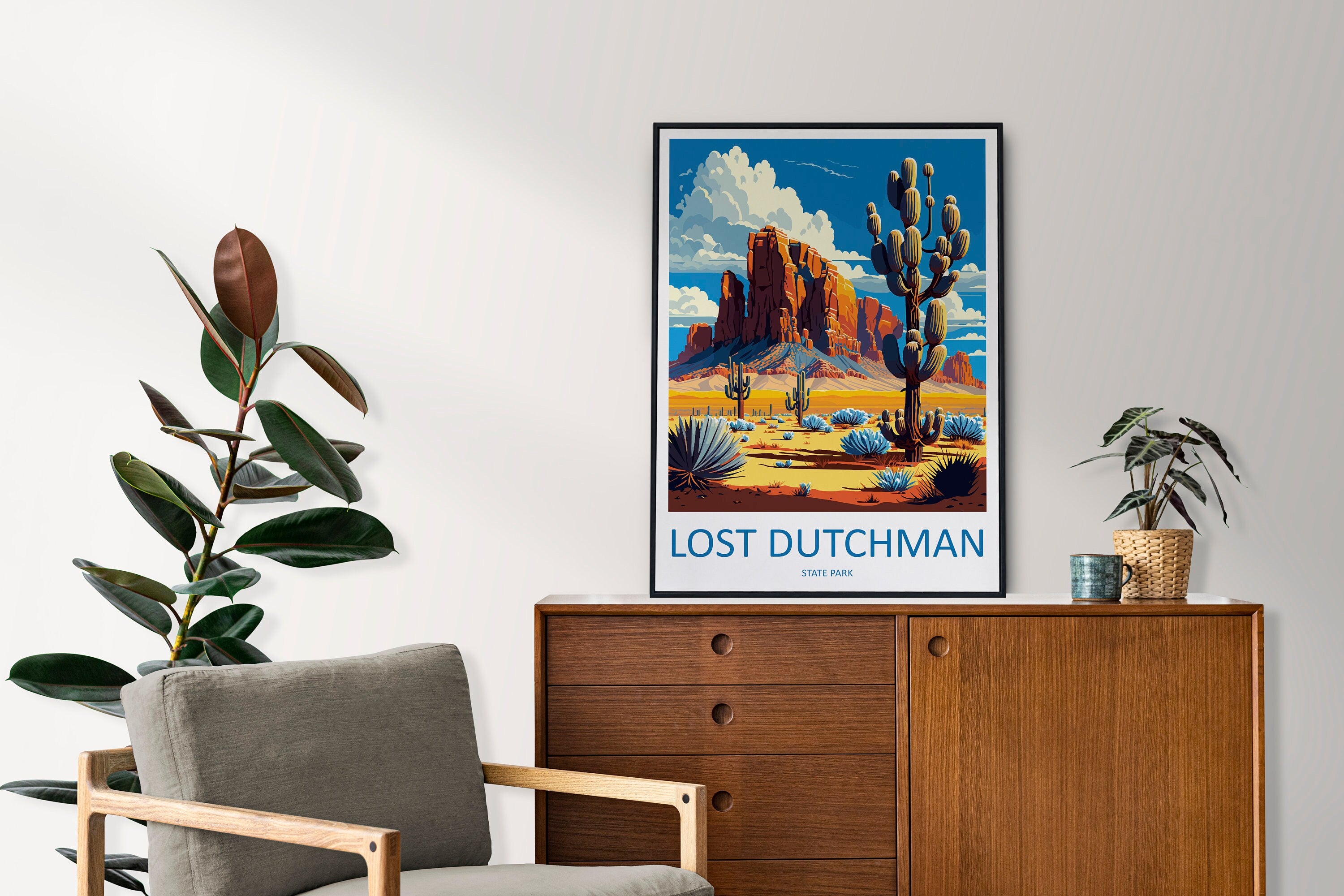 Lost Dutchman State Park Travel Print