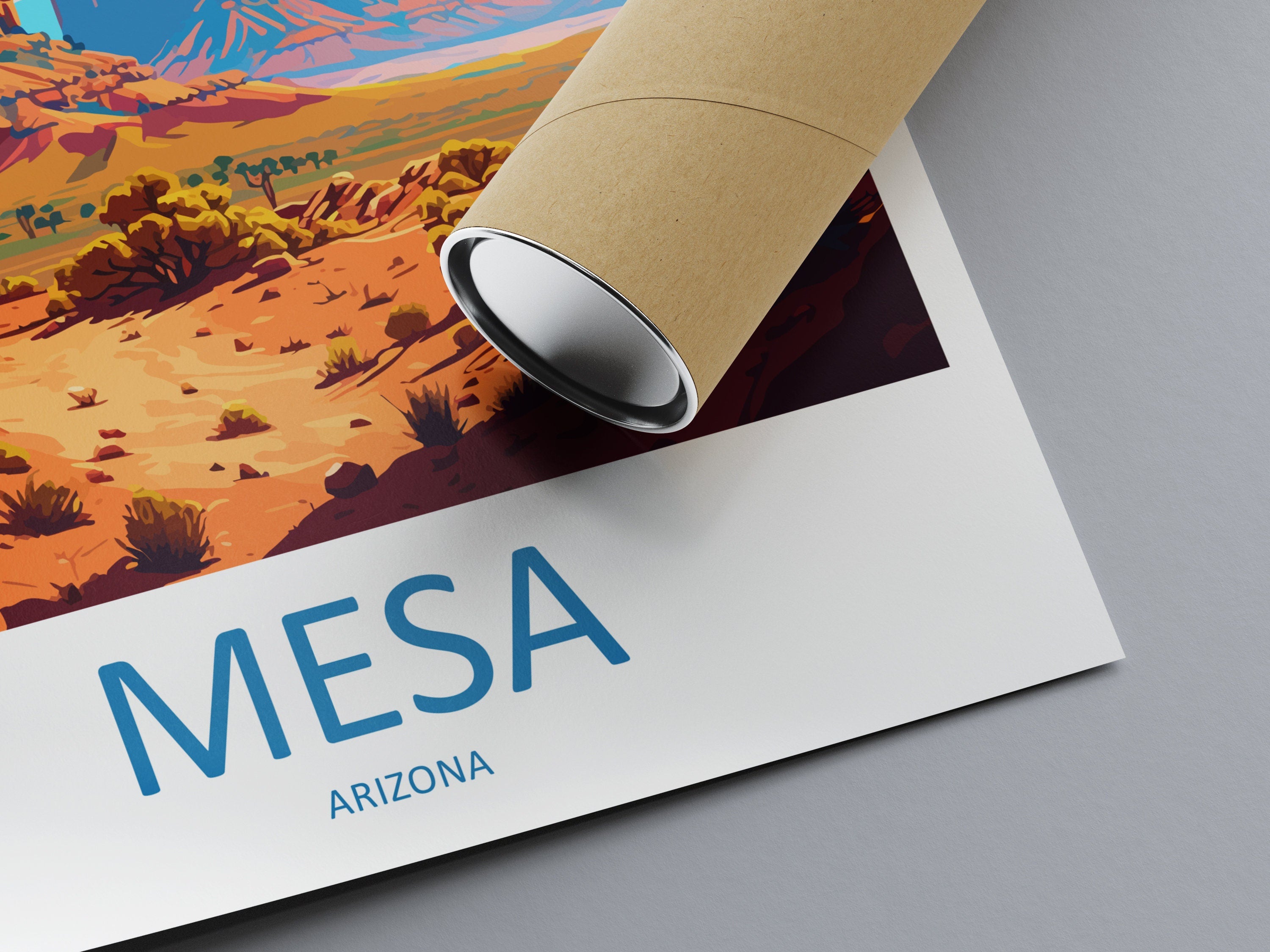 Mesa Travel Print