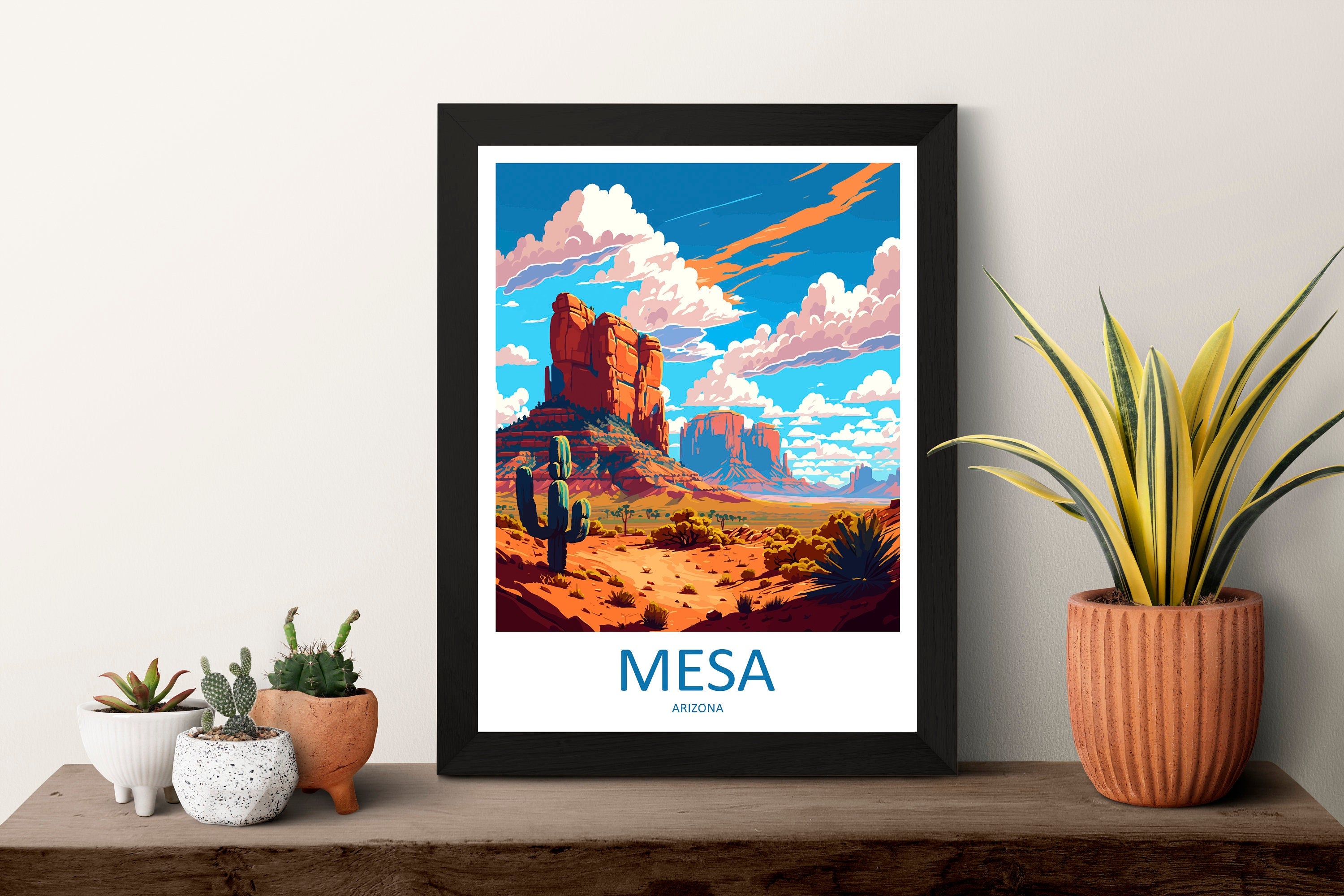 Mesa Travel Print