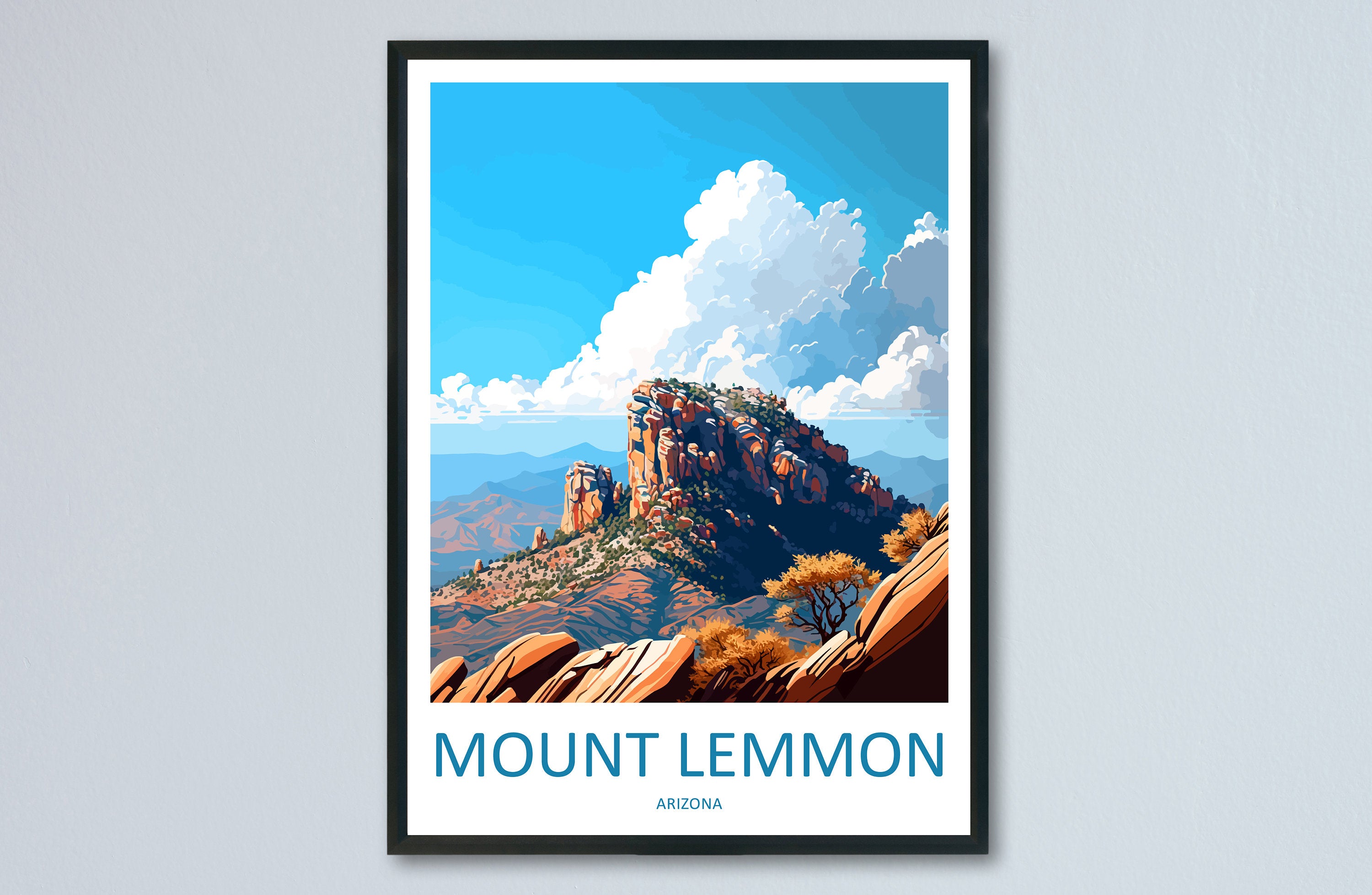 Mount Lemmon Travel Print