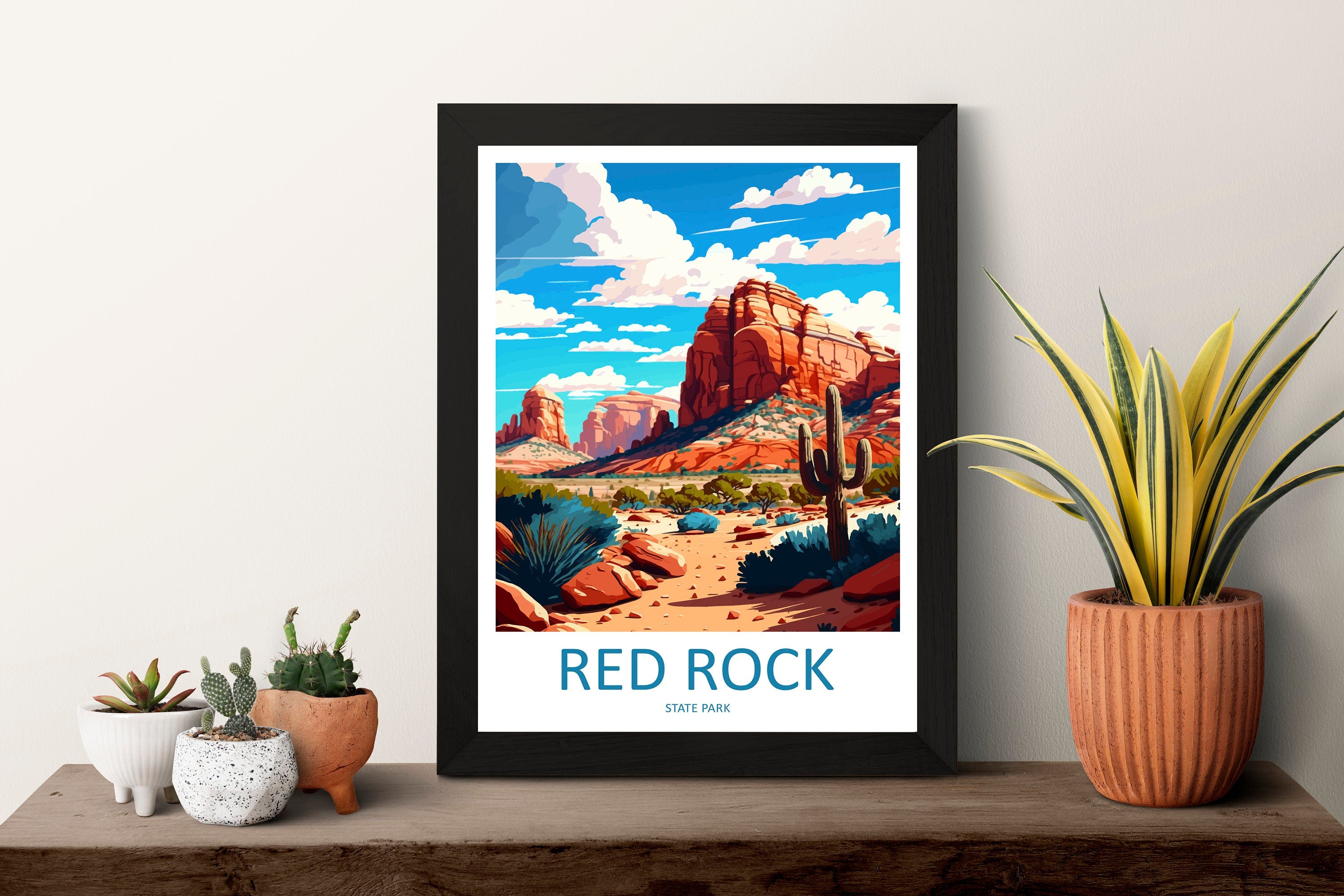 Red Rock State Park Travel Print