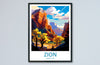 Zion National Park Travel Print