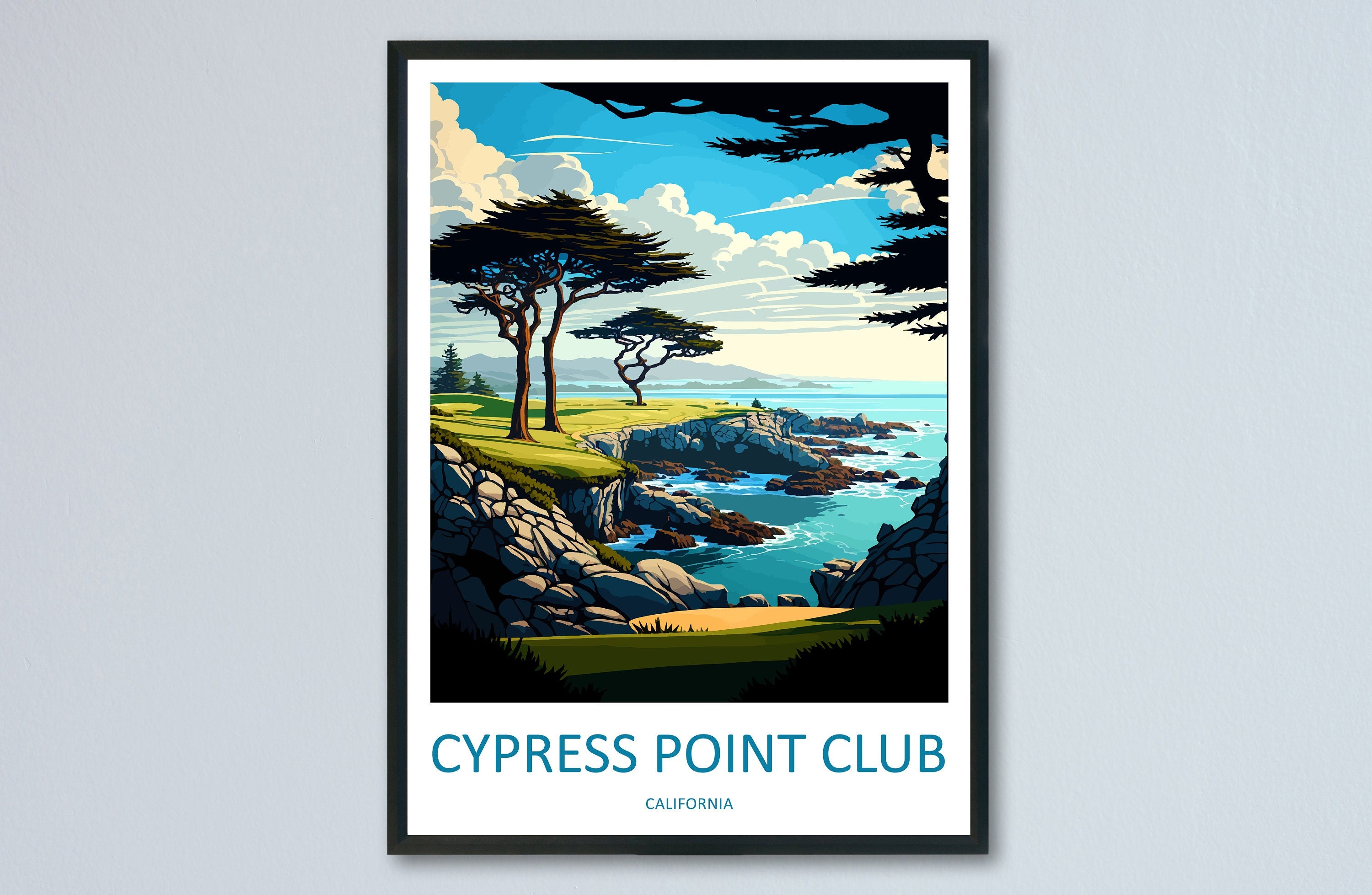 Cypress Point Club Travel Print