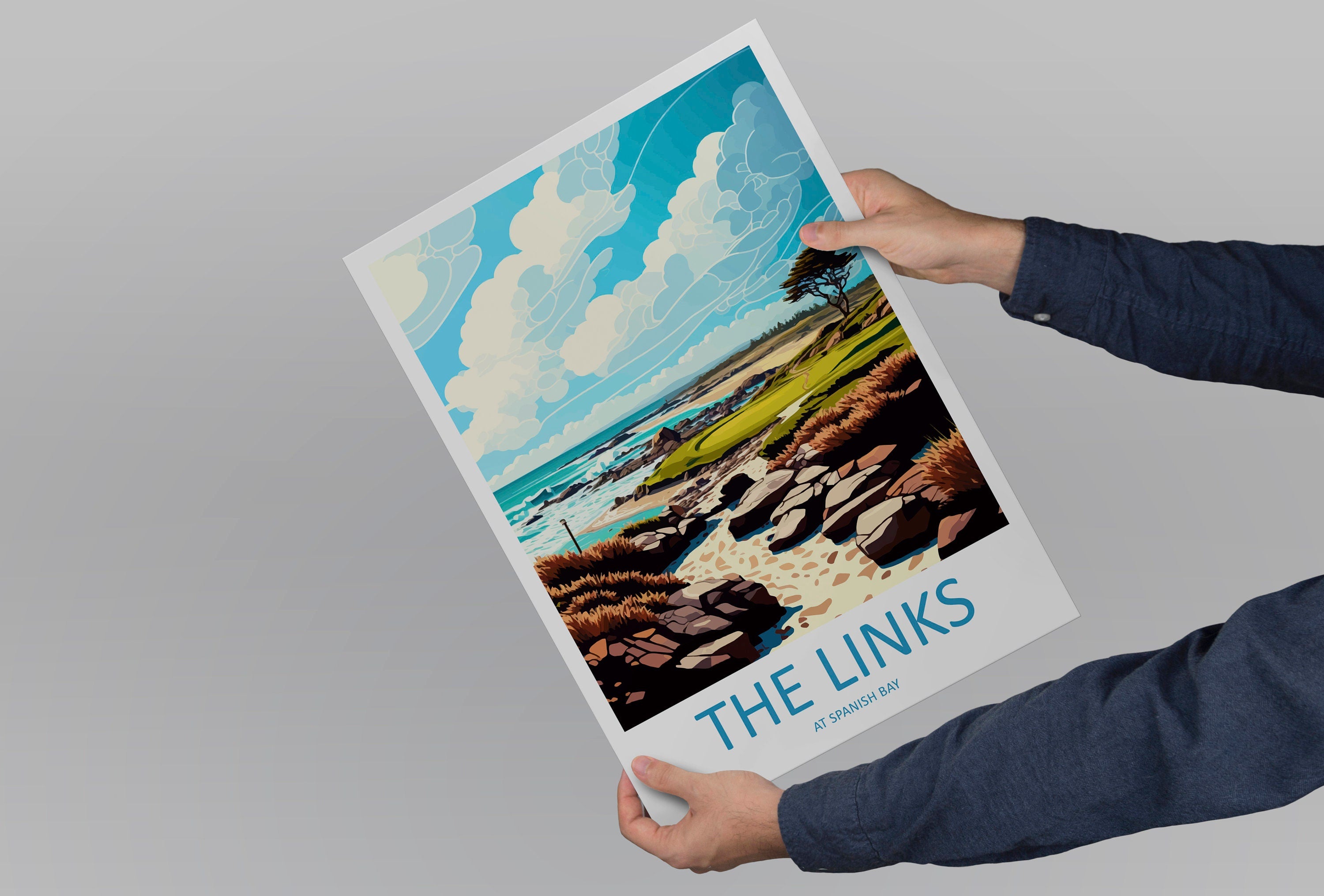 The Link At Spanish Bay Travel Print