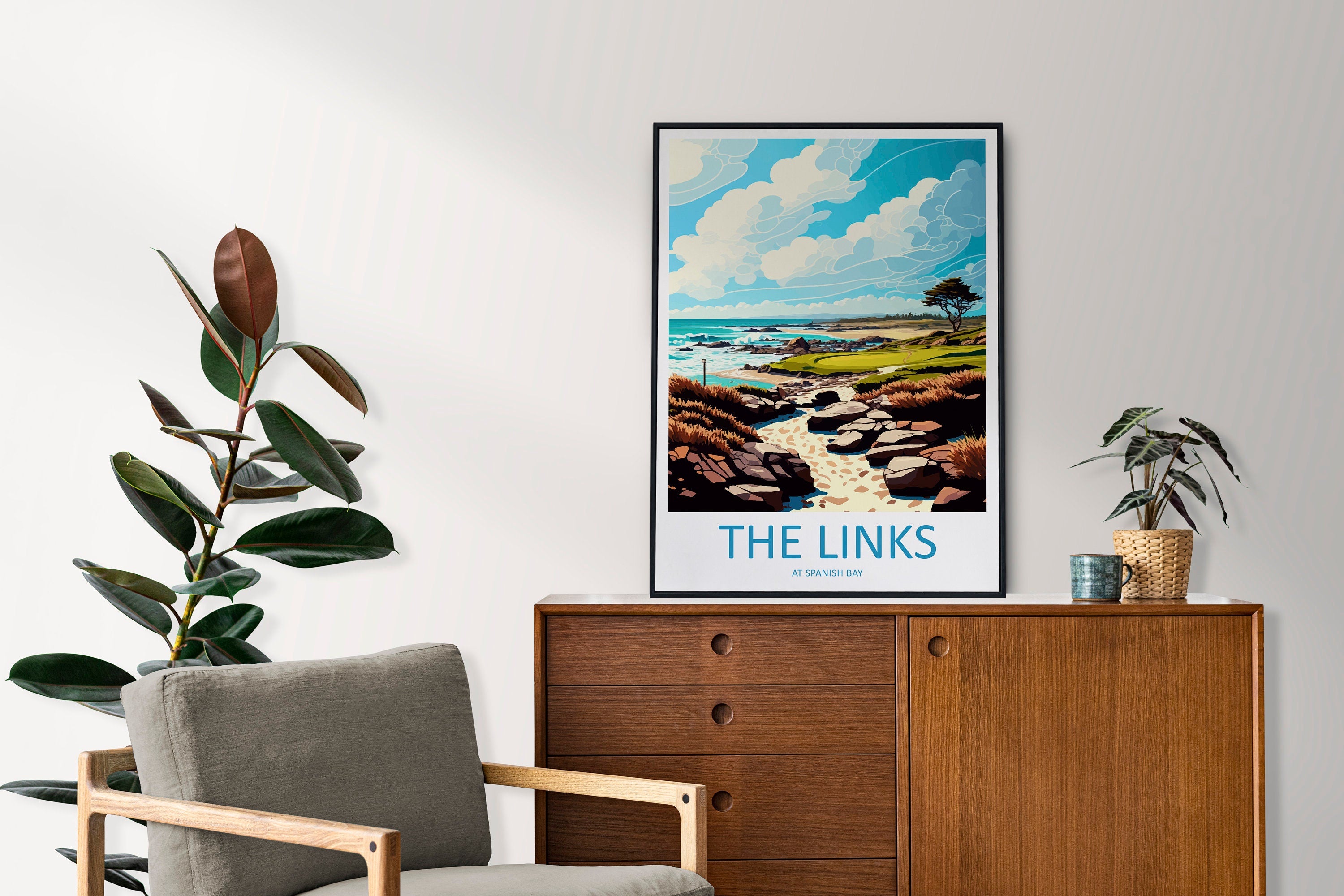 The Link At Spanish Bay Travel Print