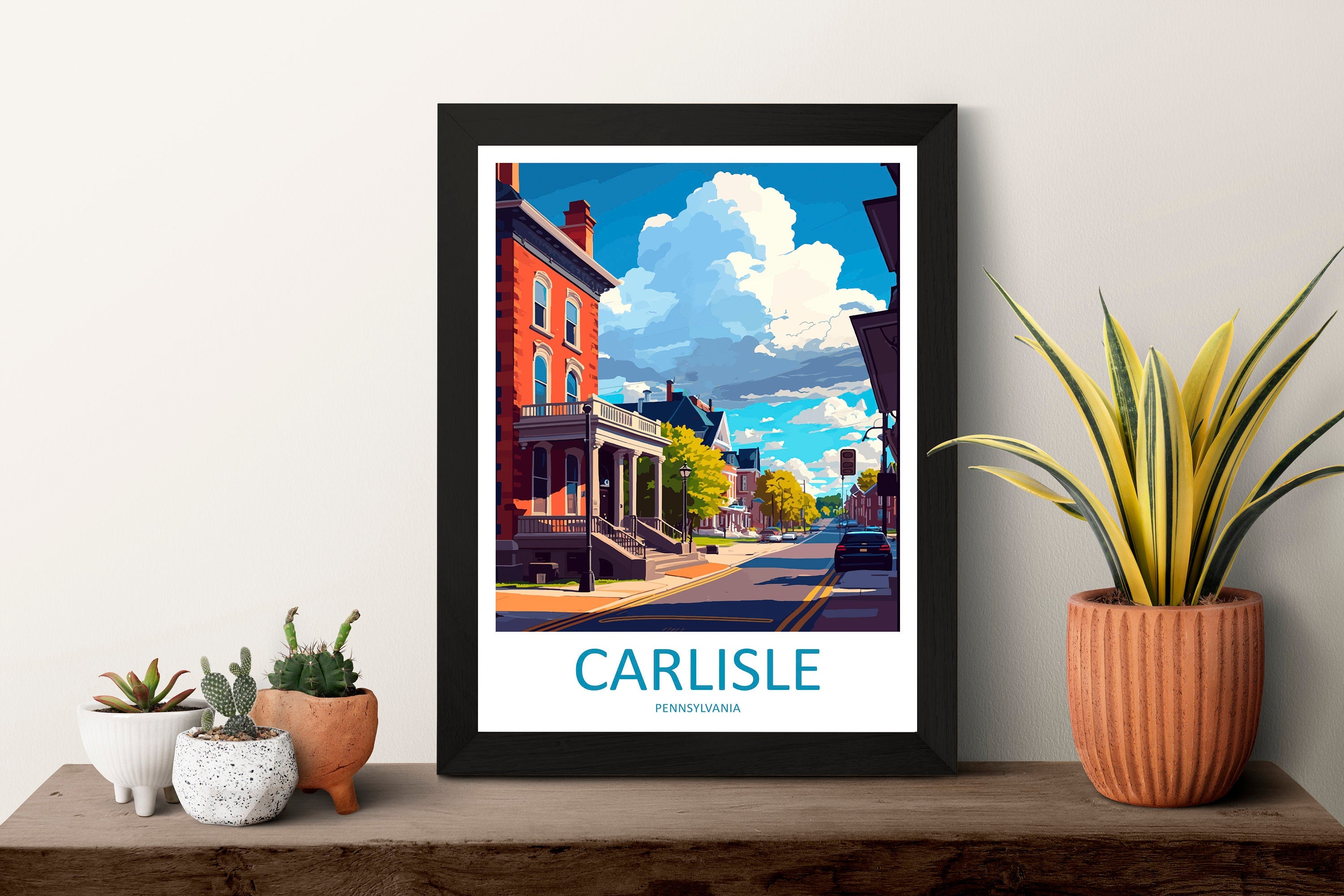 Carlisle Travel Print