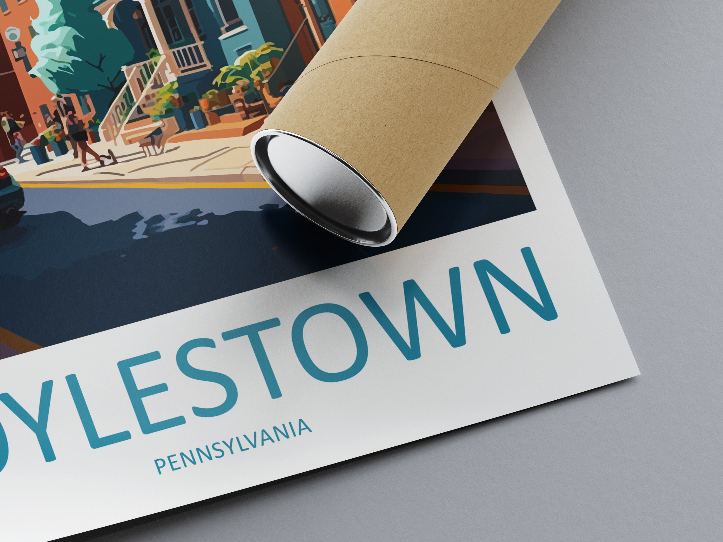 Doylestown Travel Print