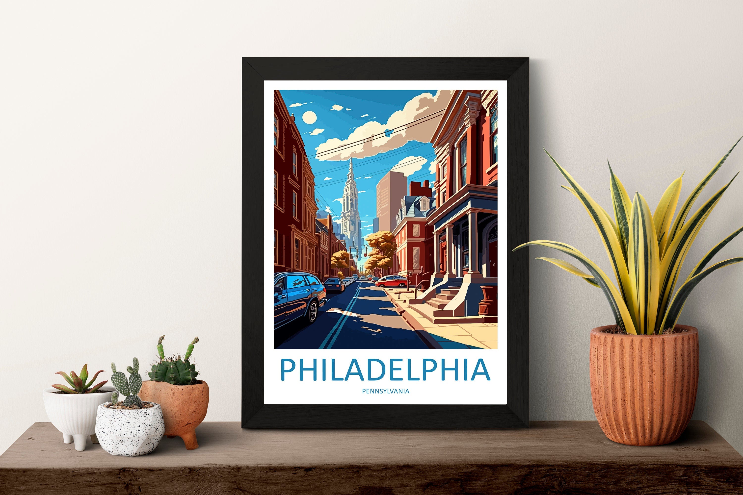 Philadelphia Travel Print