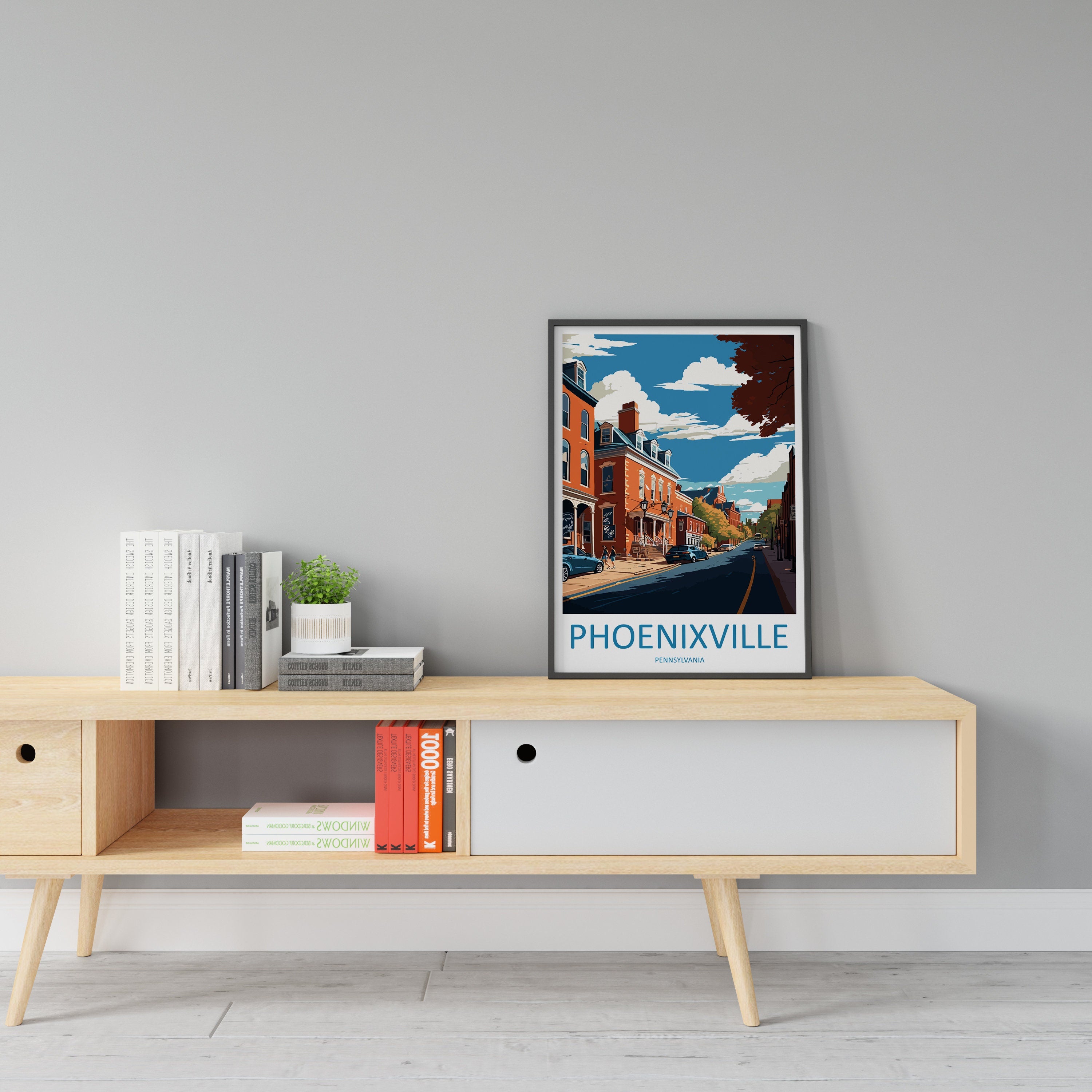 Phoenixville Travel Print