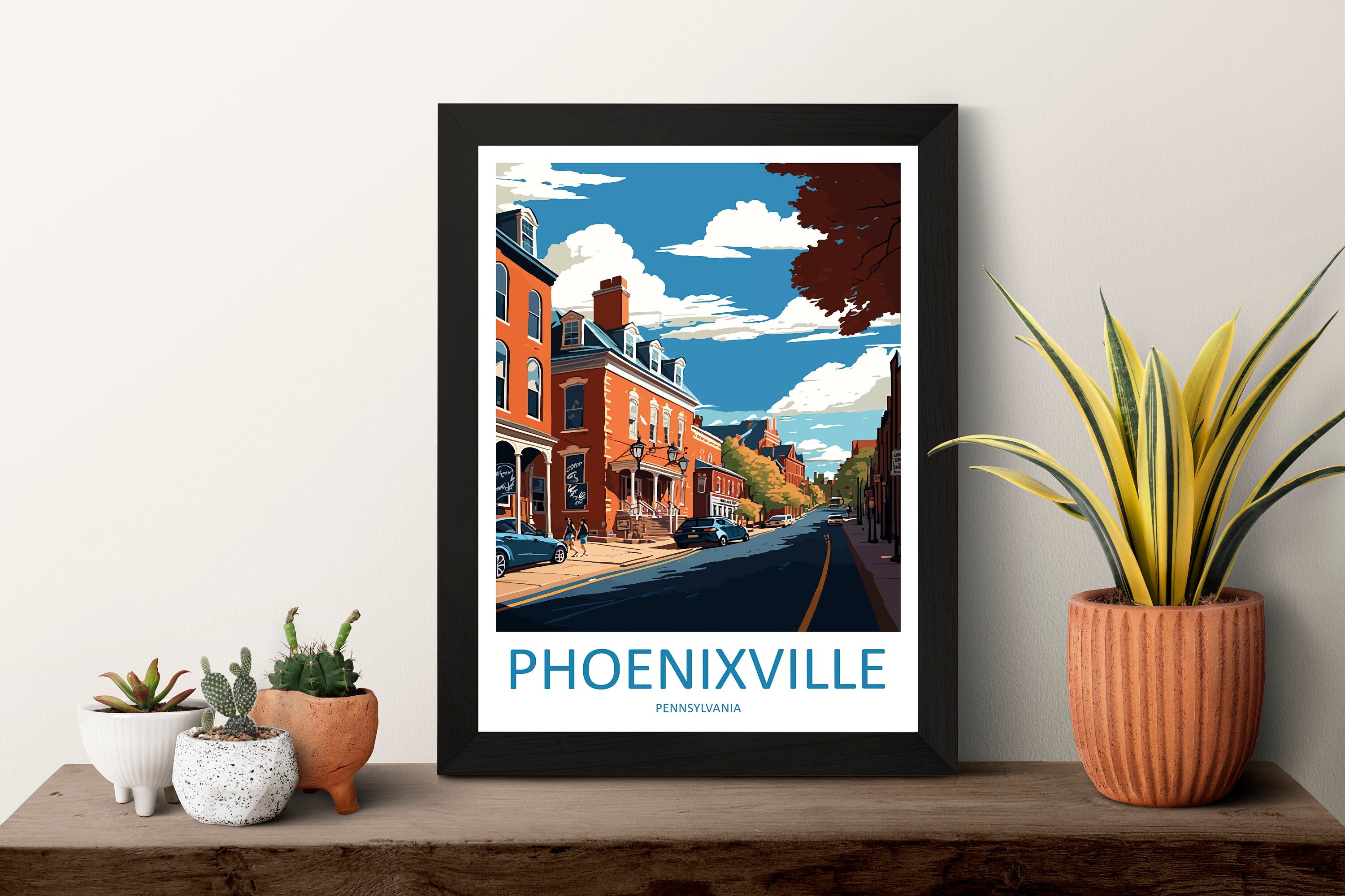 Phoenixville Travel Print