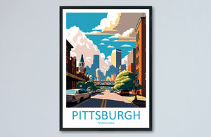 Pittsburgh Travel Print