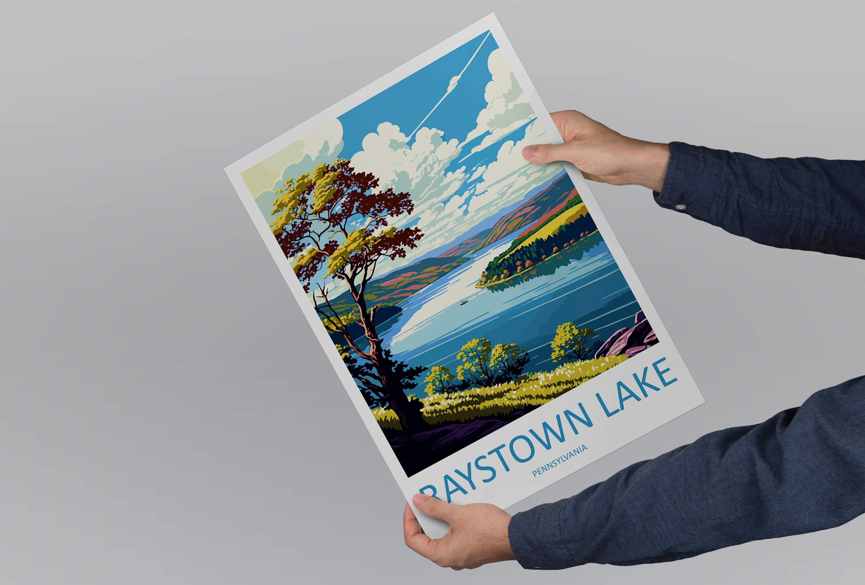 Raystown Lake Travel Print