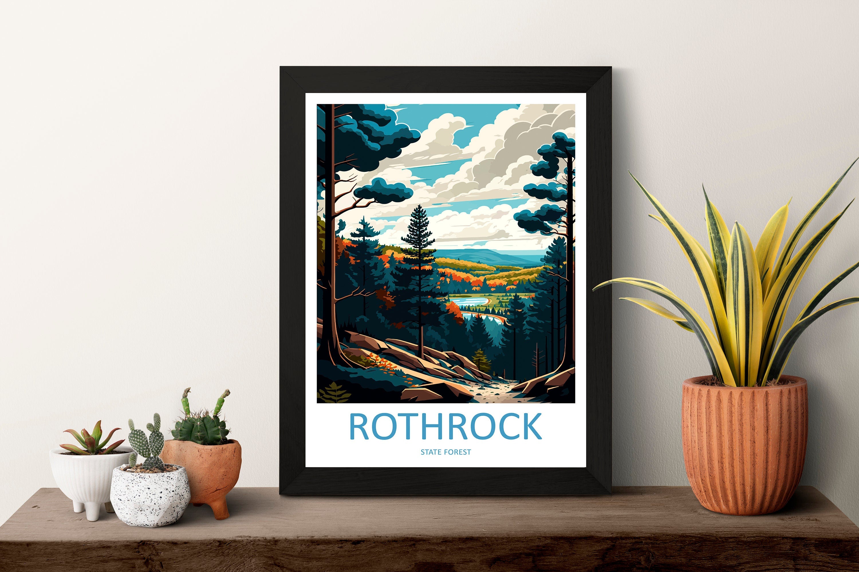 Rothrock State Forest Travel Print