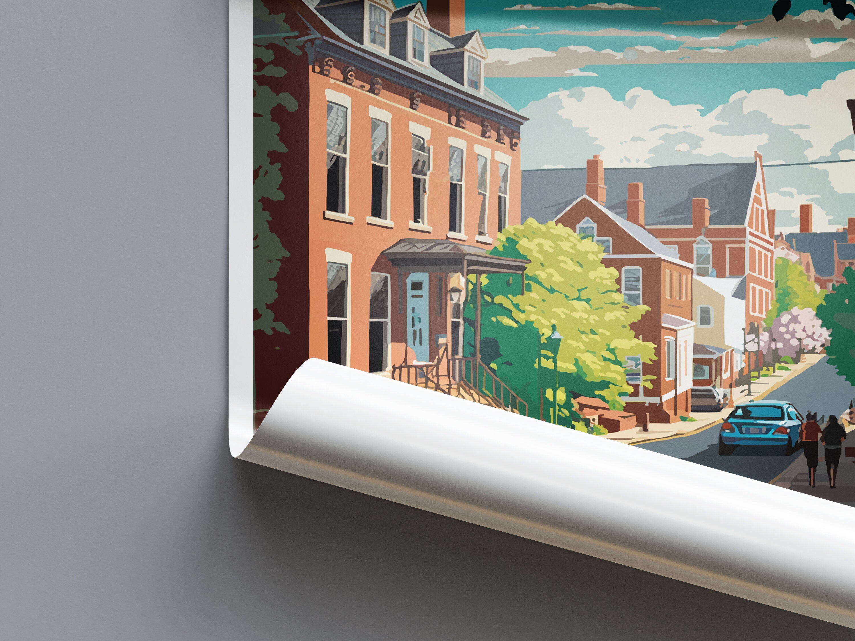 West Chester Travel Print