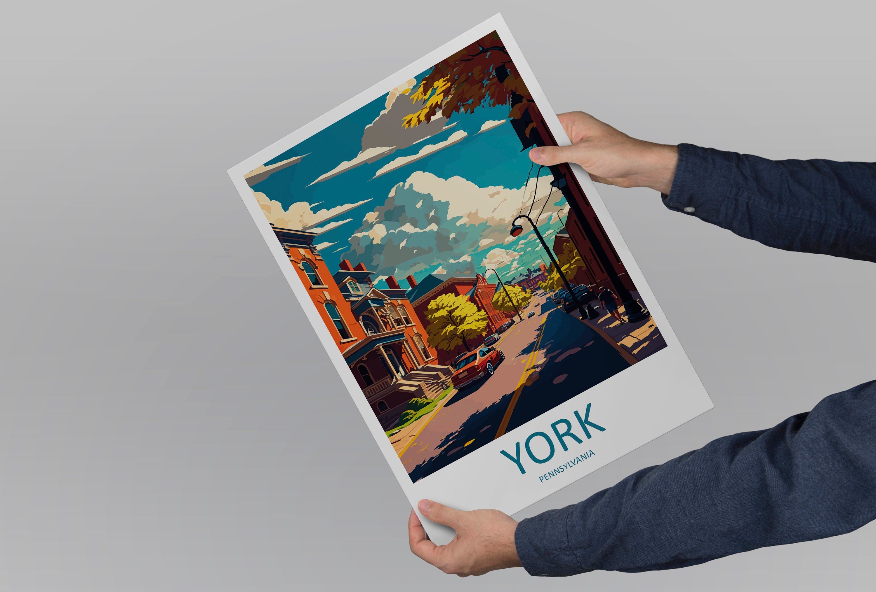 York Travel Print