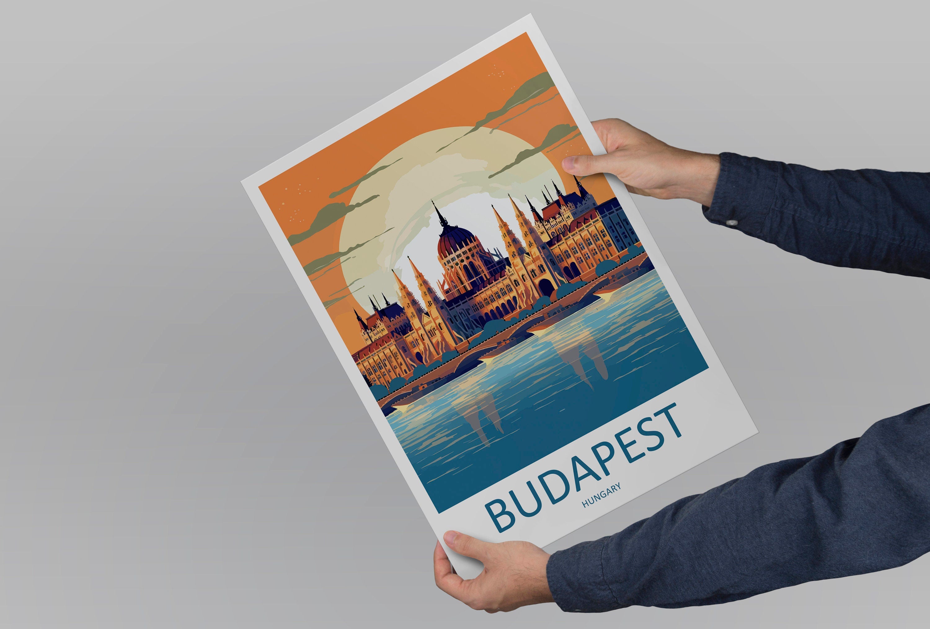 Budapest Travel Print