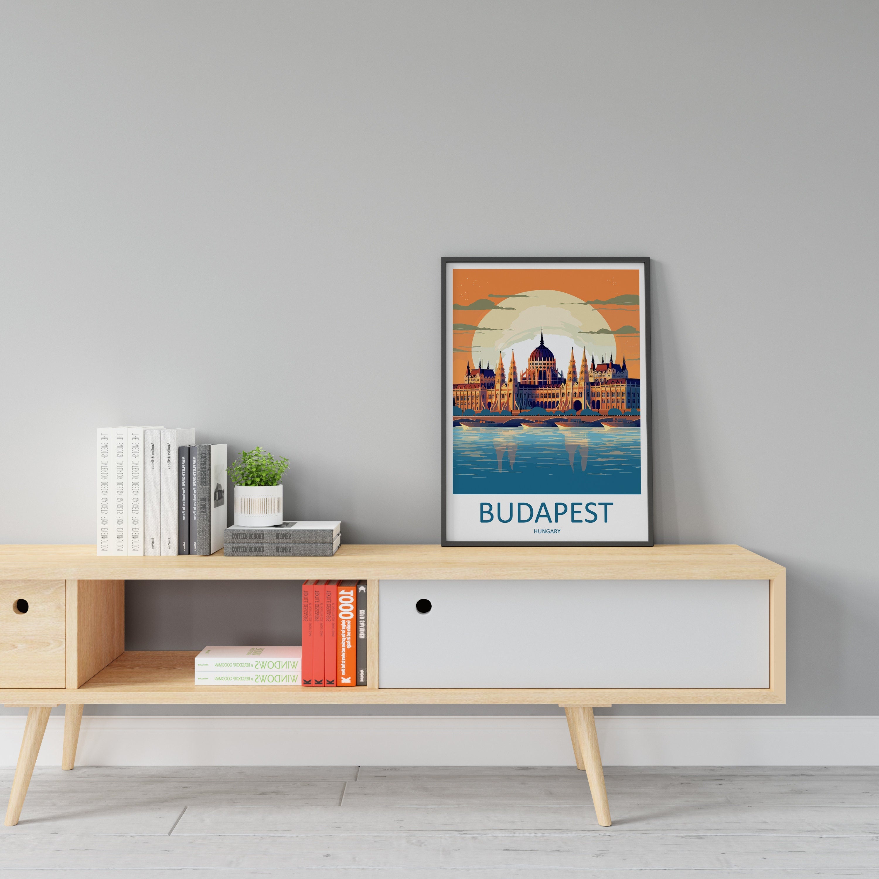 Budapest Travel Print