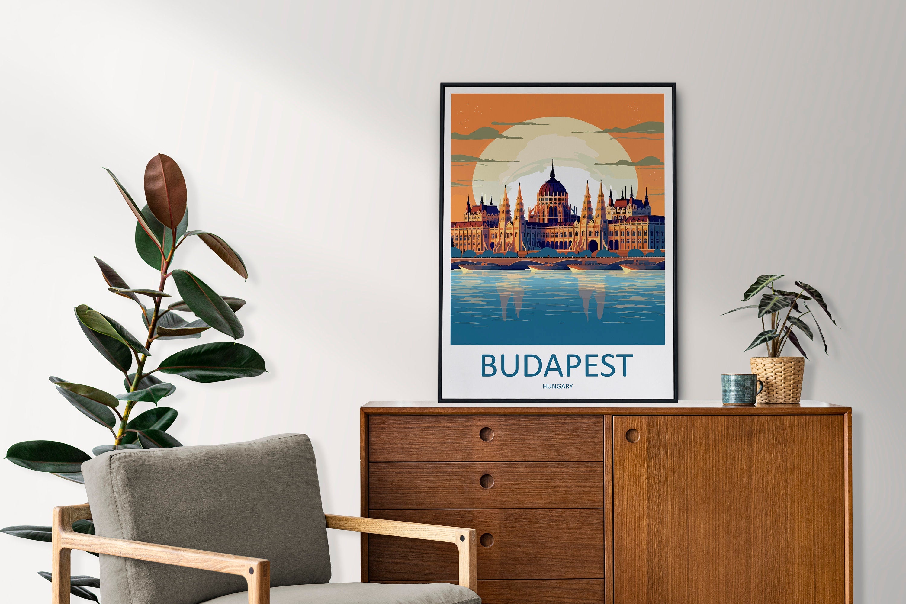 Budapest Travel Print