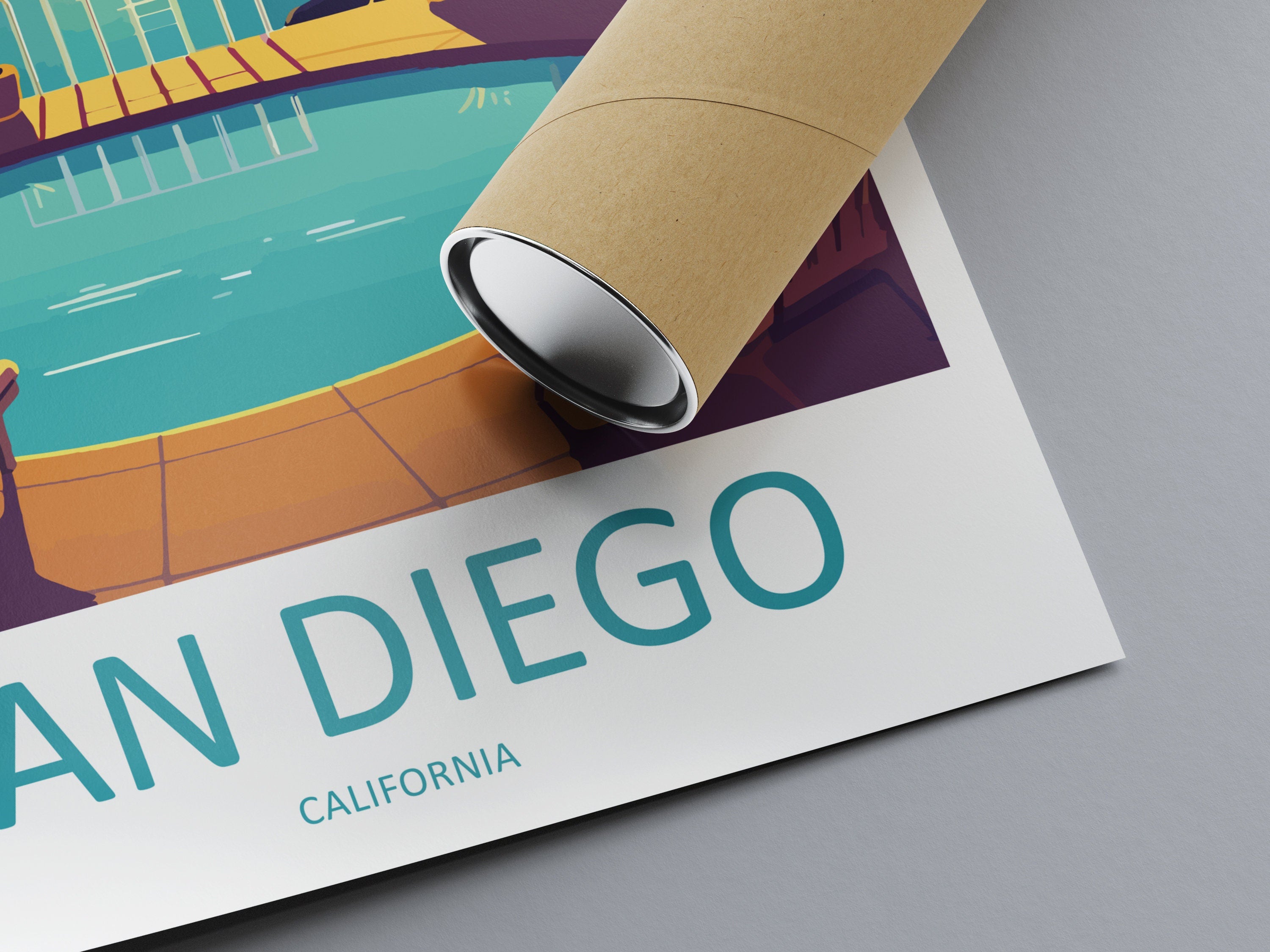 San Diego Travel Print