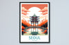 Seoul Travel Print