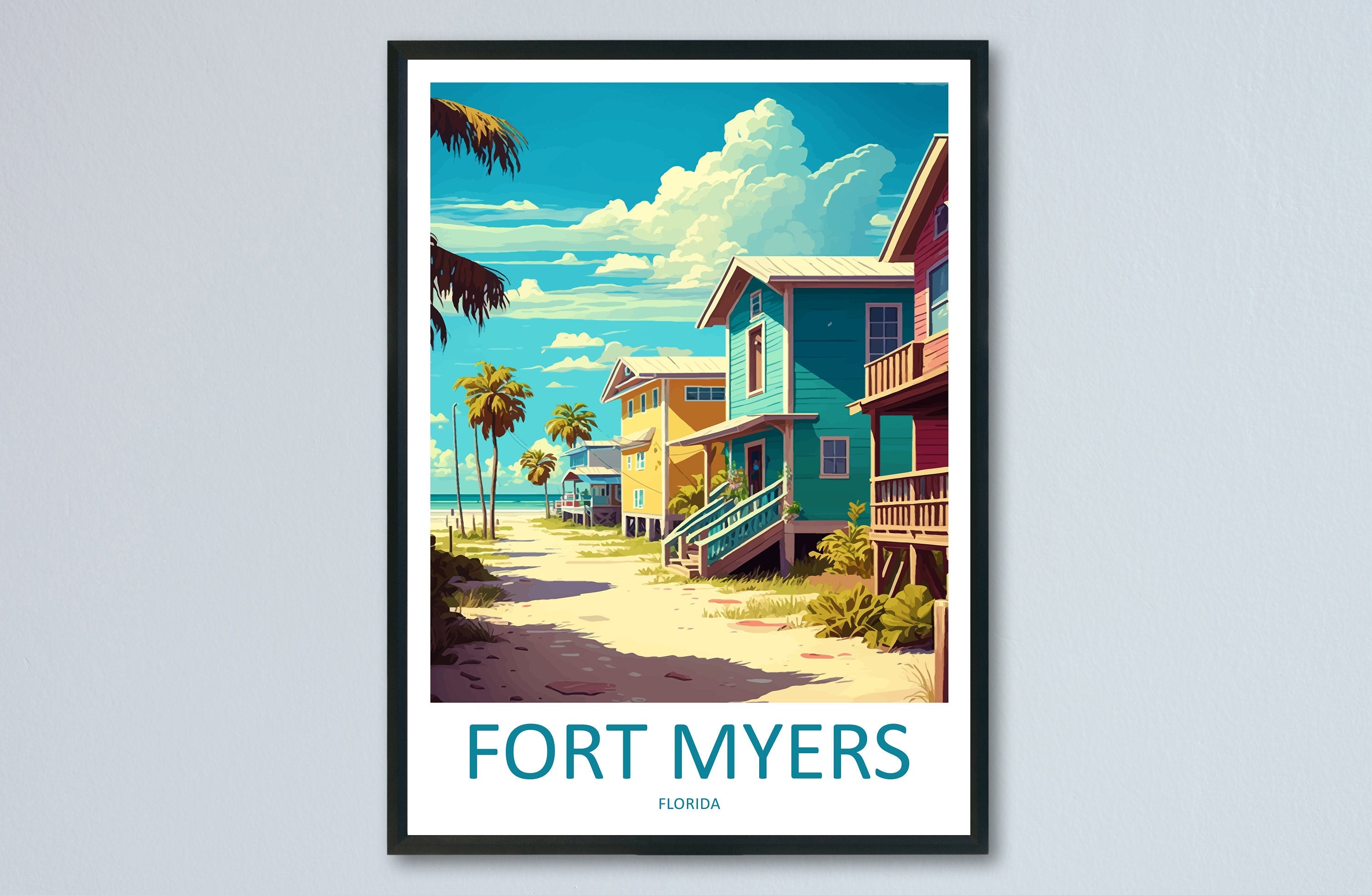 Fort Myers Travel Print