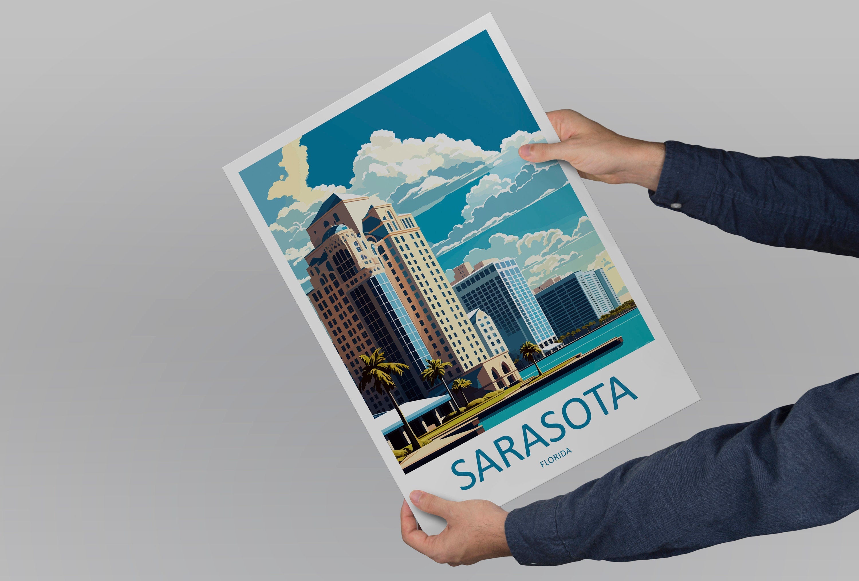 Sarasota Travel Print