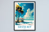 Siesta Key Travel Print