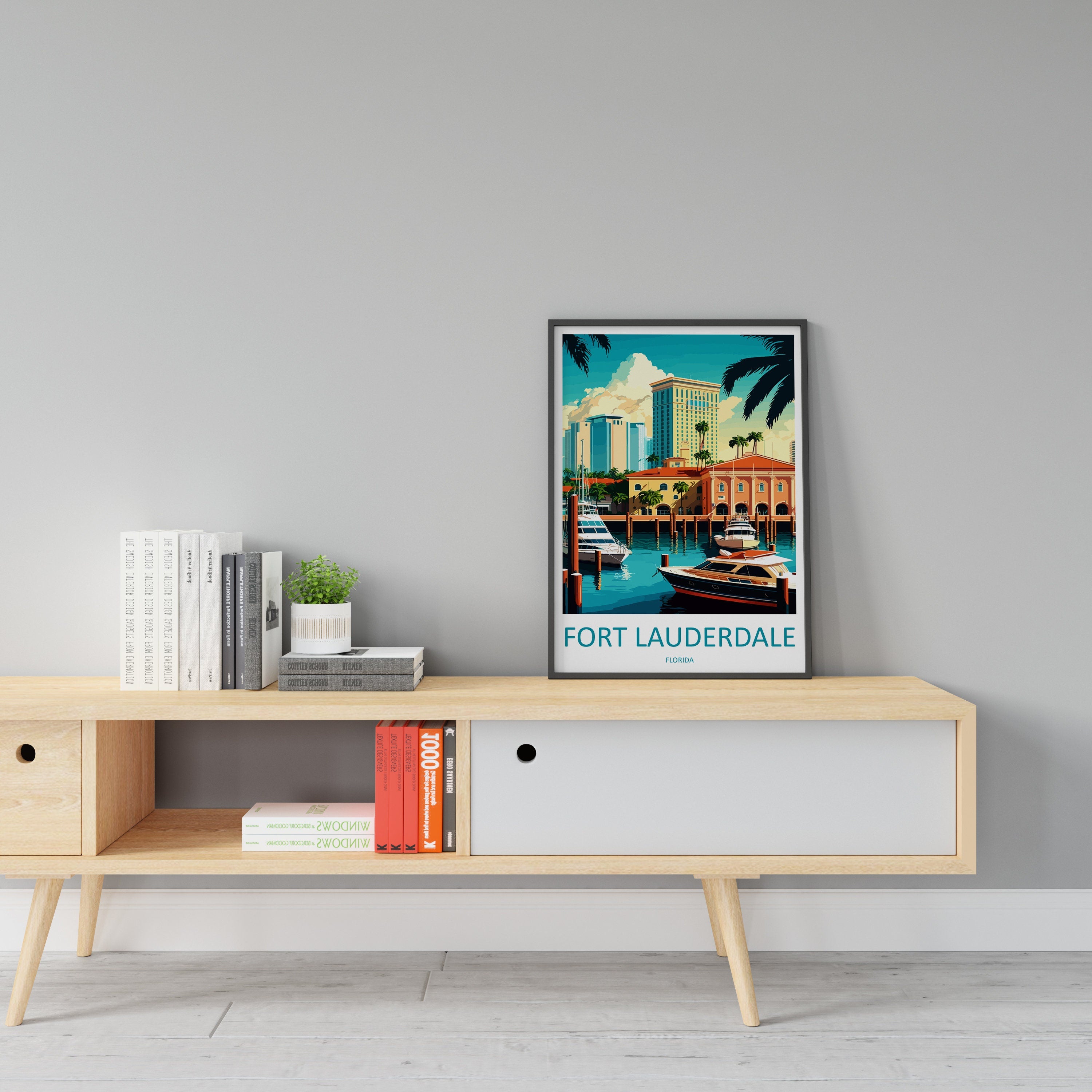 Fort Lauderdale Travel Print