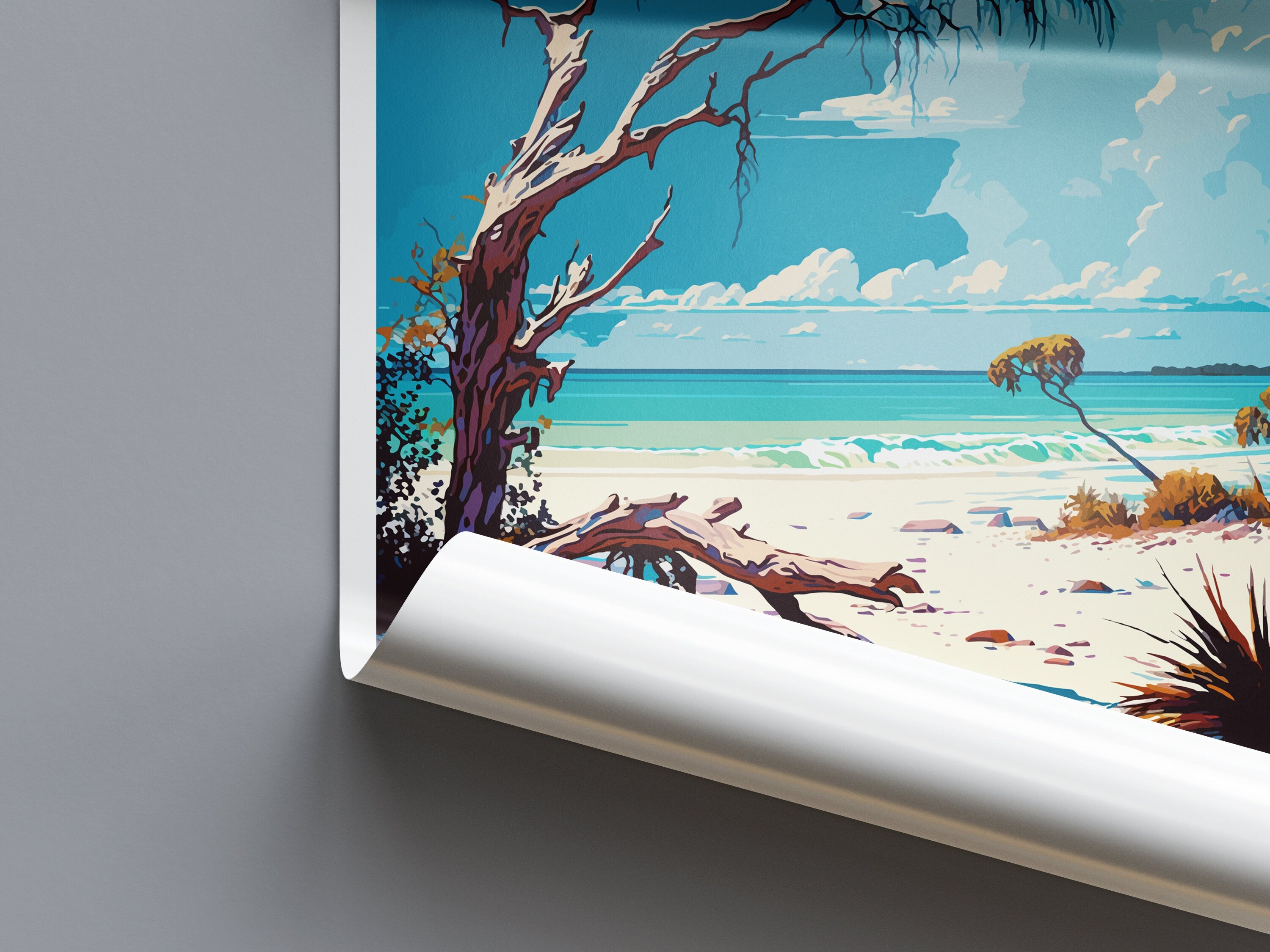 Honeymoon Islands State Park Travel Print