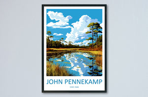 John Pennekamp State Park Travel Print