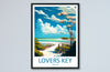 Lovers key State Park Travel Print